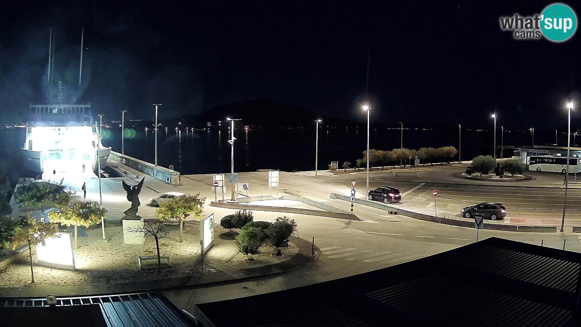 Spletna kamera Ugljan – trajekt Preko – Zadar