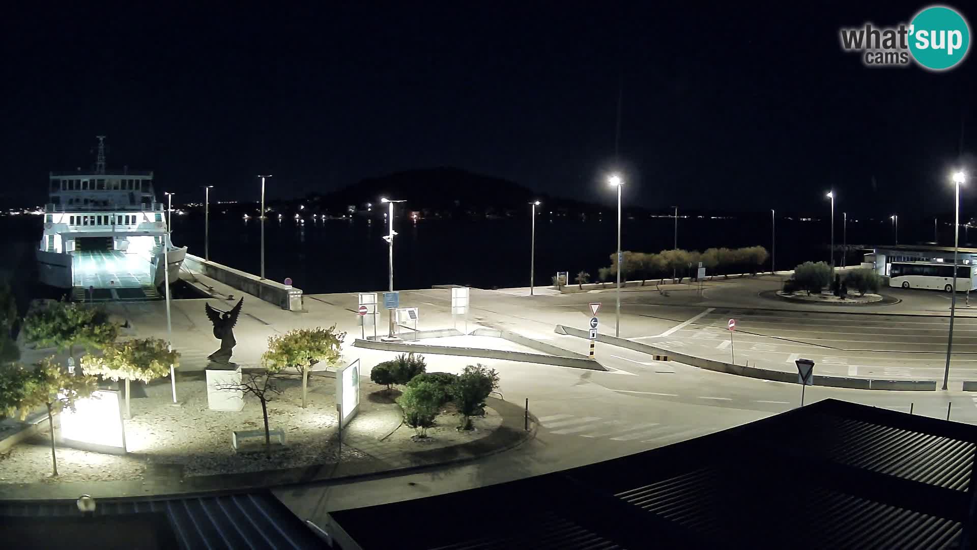 Webcam Ugliano – terminal traghetto da Preko a Zara