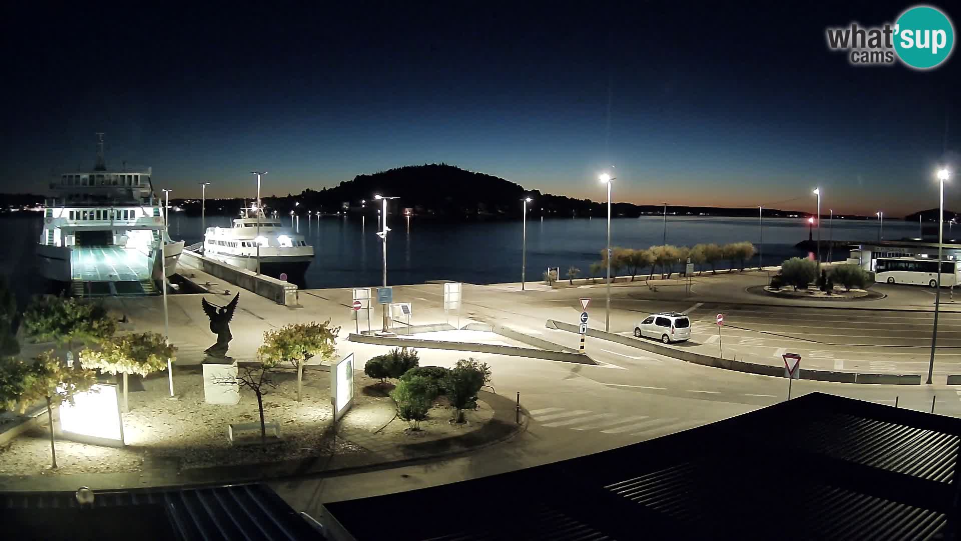 Webcam Ugljan – Preko Ferry to Zadar