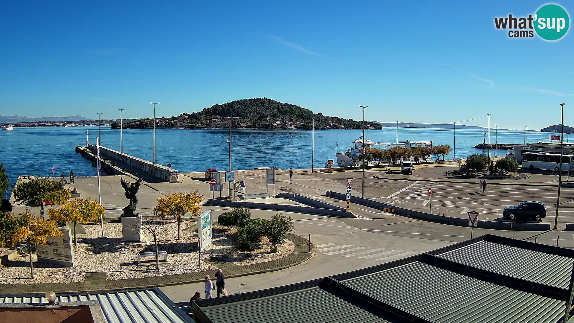 UGLJAN Webcam – Preko-Fähre nach Zadar
