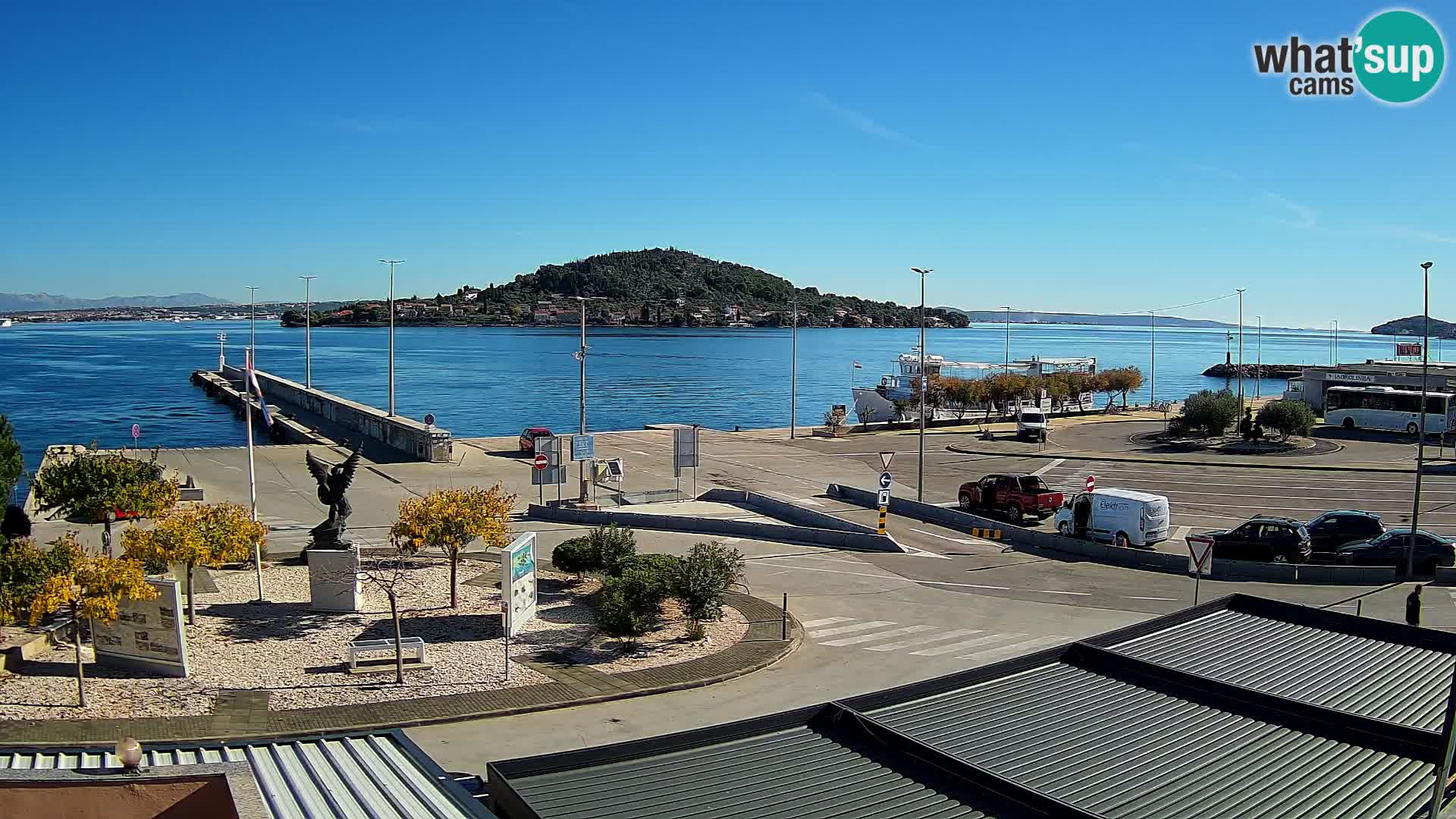Web cam UGLJAN – Ferry de Preko à Zadar