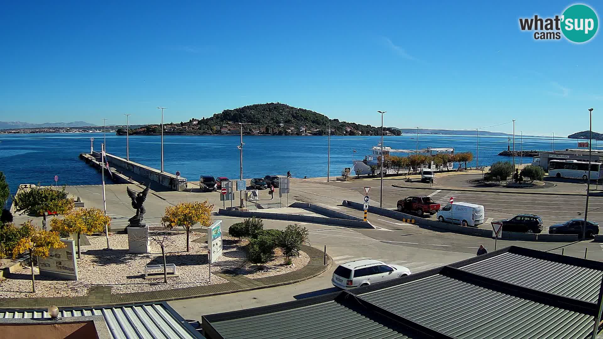 Cámara web UGLJAN – Transportar de Preko a Zadar