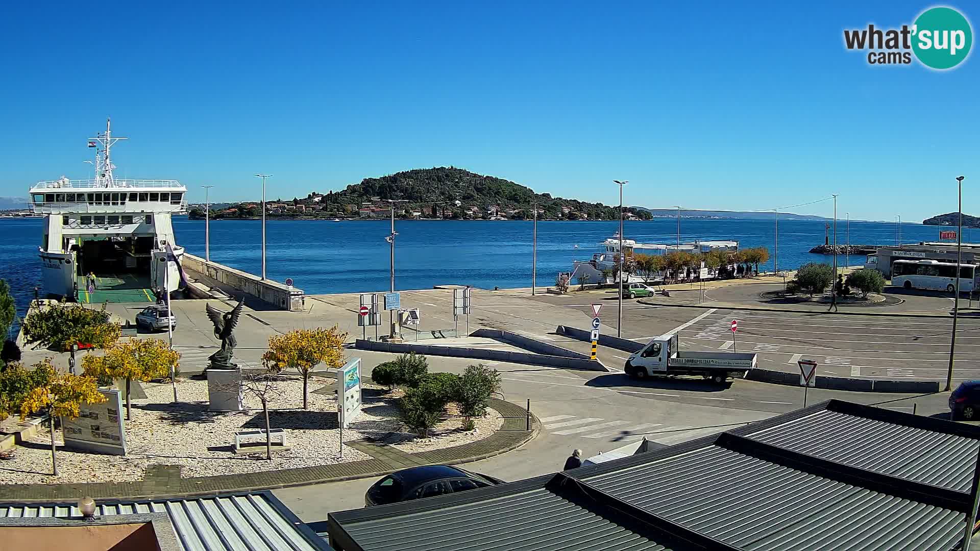 UGLJAN Webcam – Preko-Fähre nach Zadar