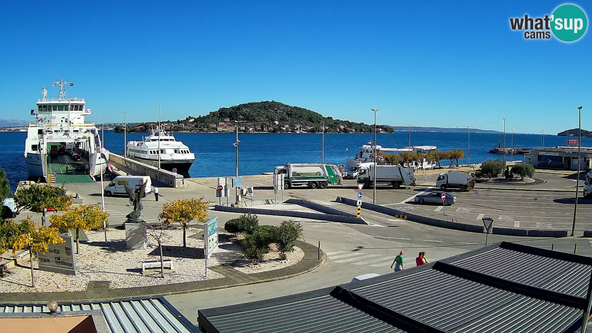 Cámara web UGLJAN – Transportar de Preko a Zadar