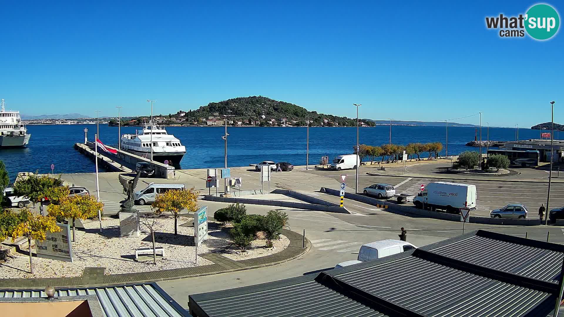 Cámara web UGLJAN – Transportar de Preko a Zadar