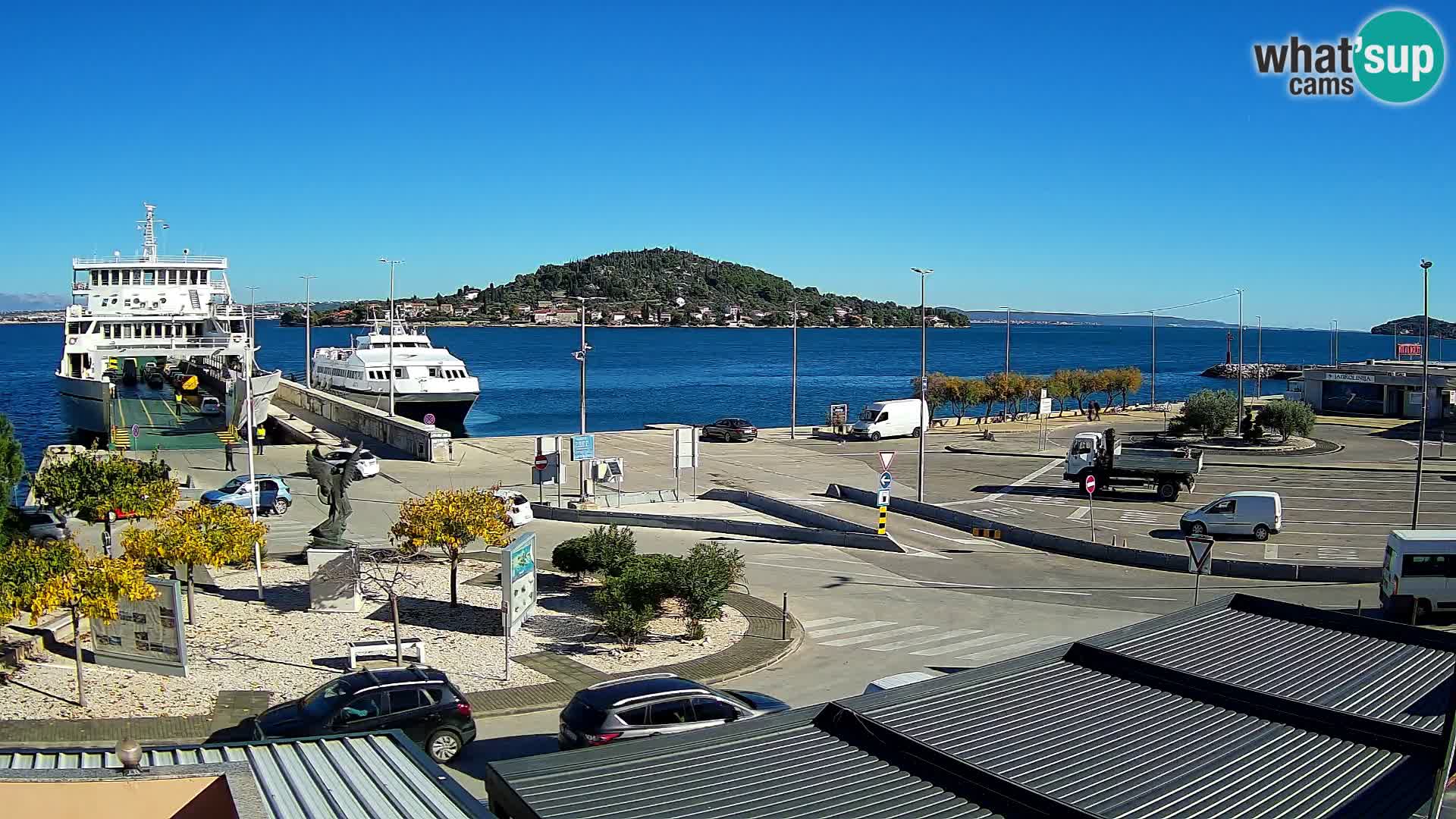 UGLJAN Webcam – Preko-Fähre nach Zadar