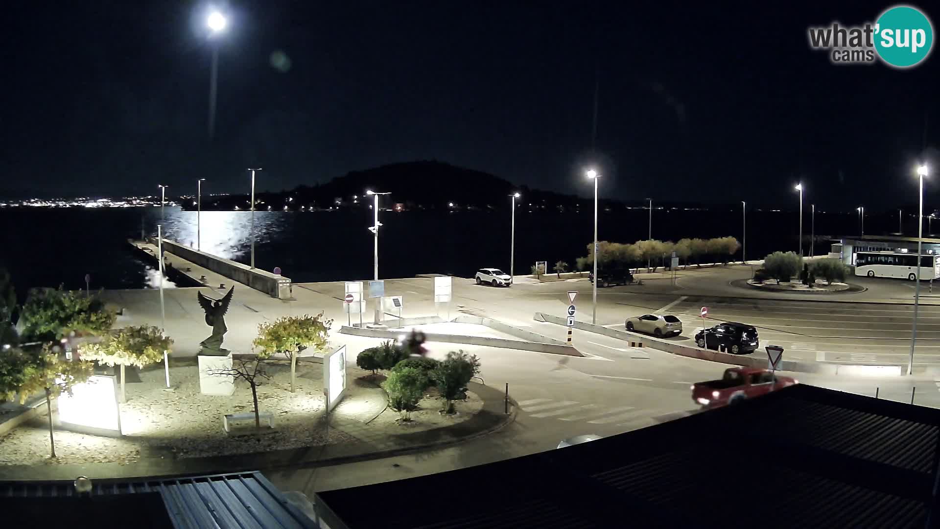 Spletna kamera Ugljan – trajekt Preko – Zadar