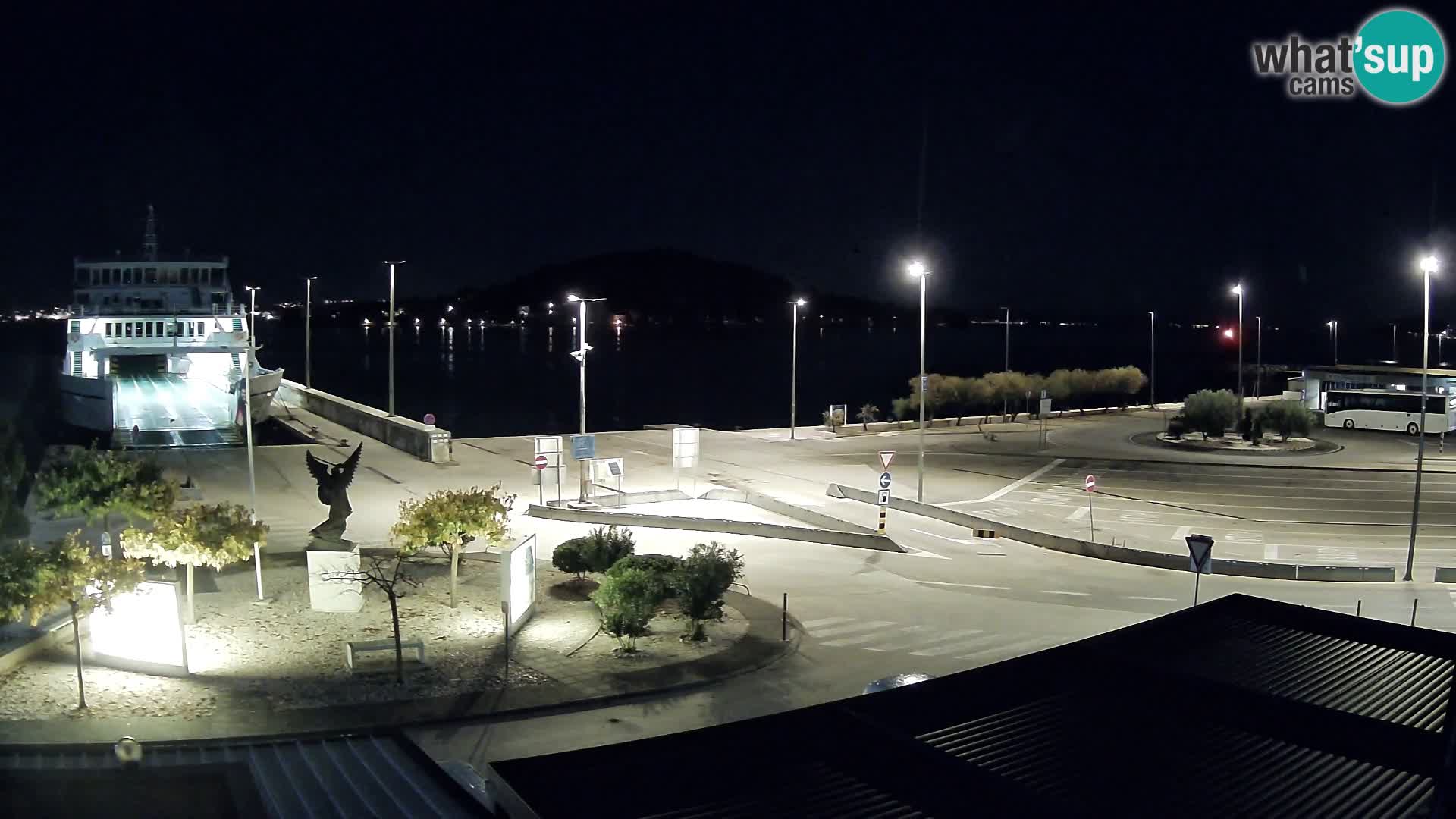 Webcam Ugljan – Preko Ferry to Zadar