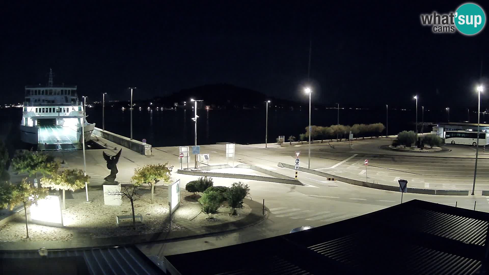 Spletna kamera Ugljan – trajekt Preko – Zadar