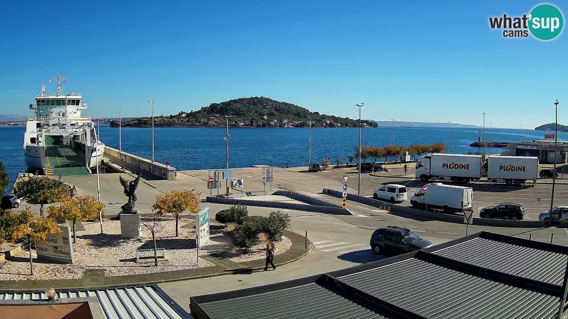 Cámara web UGLJAN – Transportar de Preko a Zadar