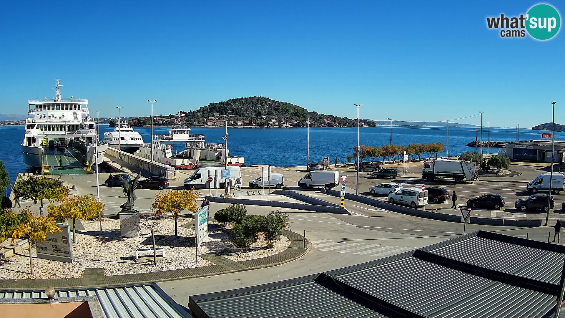 UGLJAN Webcam – Preko-Fähre nach Zadar