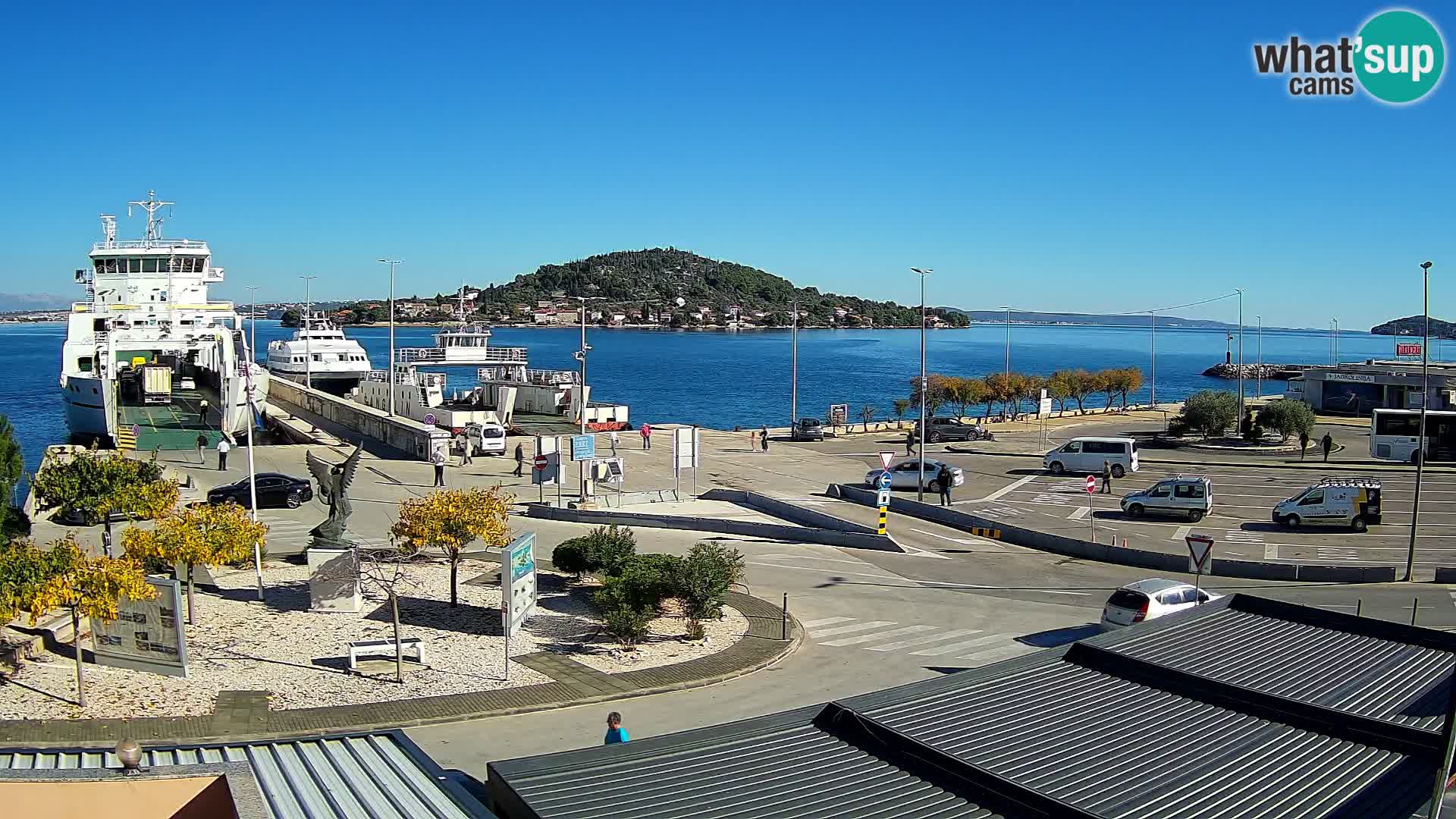 Cámara web UGLJAN – Transportar de Preko a Zadar