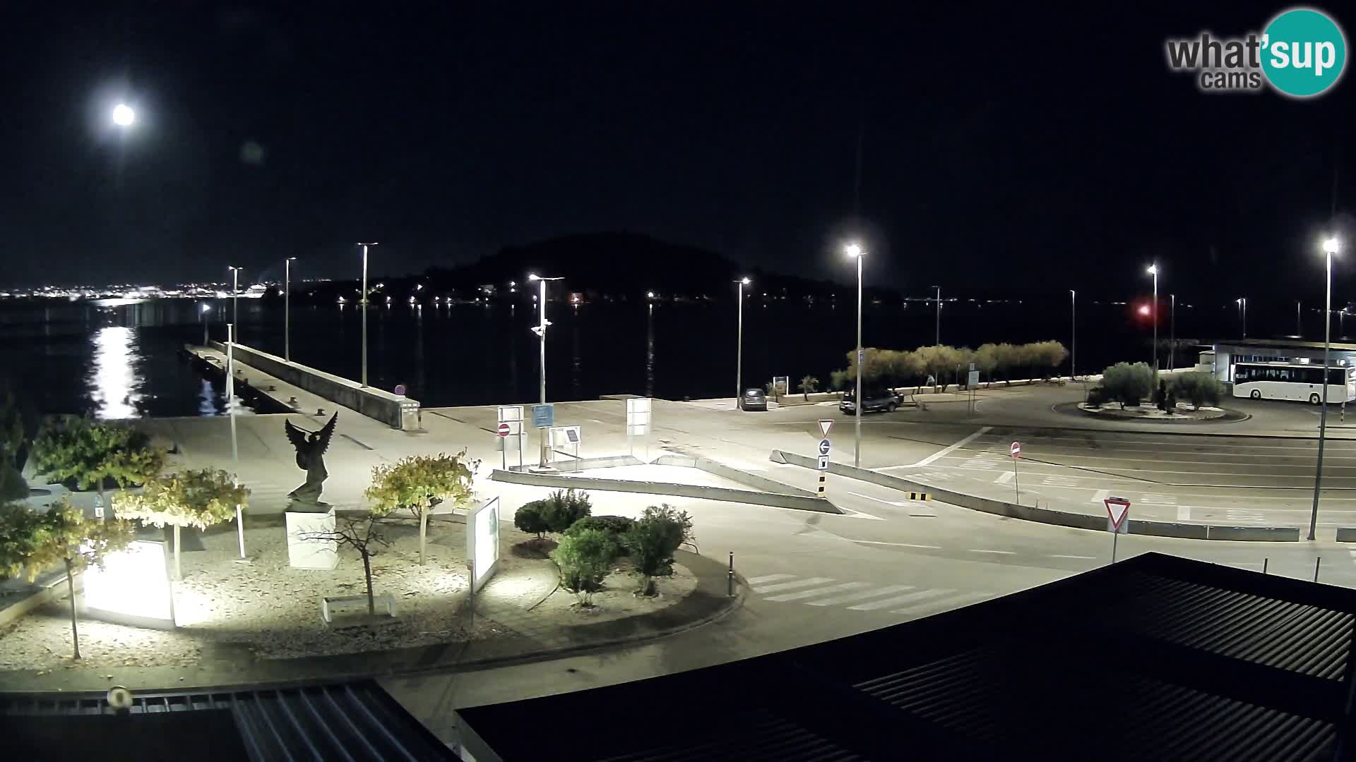 Web kamera Ugljan – Preko trajekt za Zadar