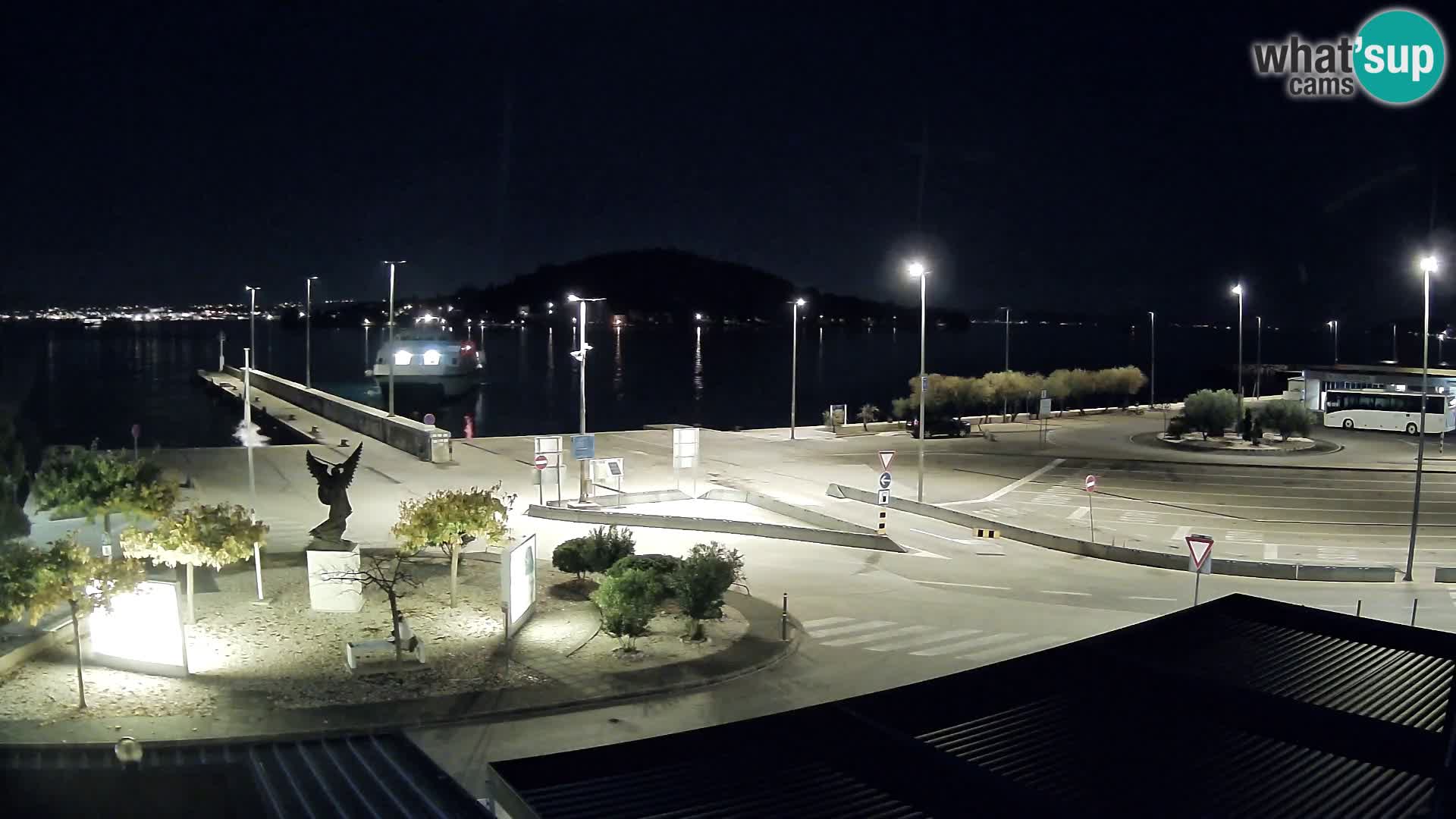 Spletna kamera Ugljan – trajekt Preko – Zadar