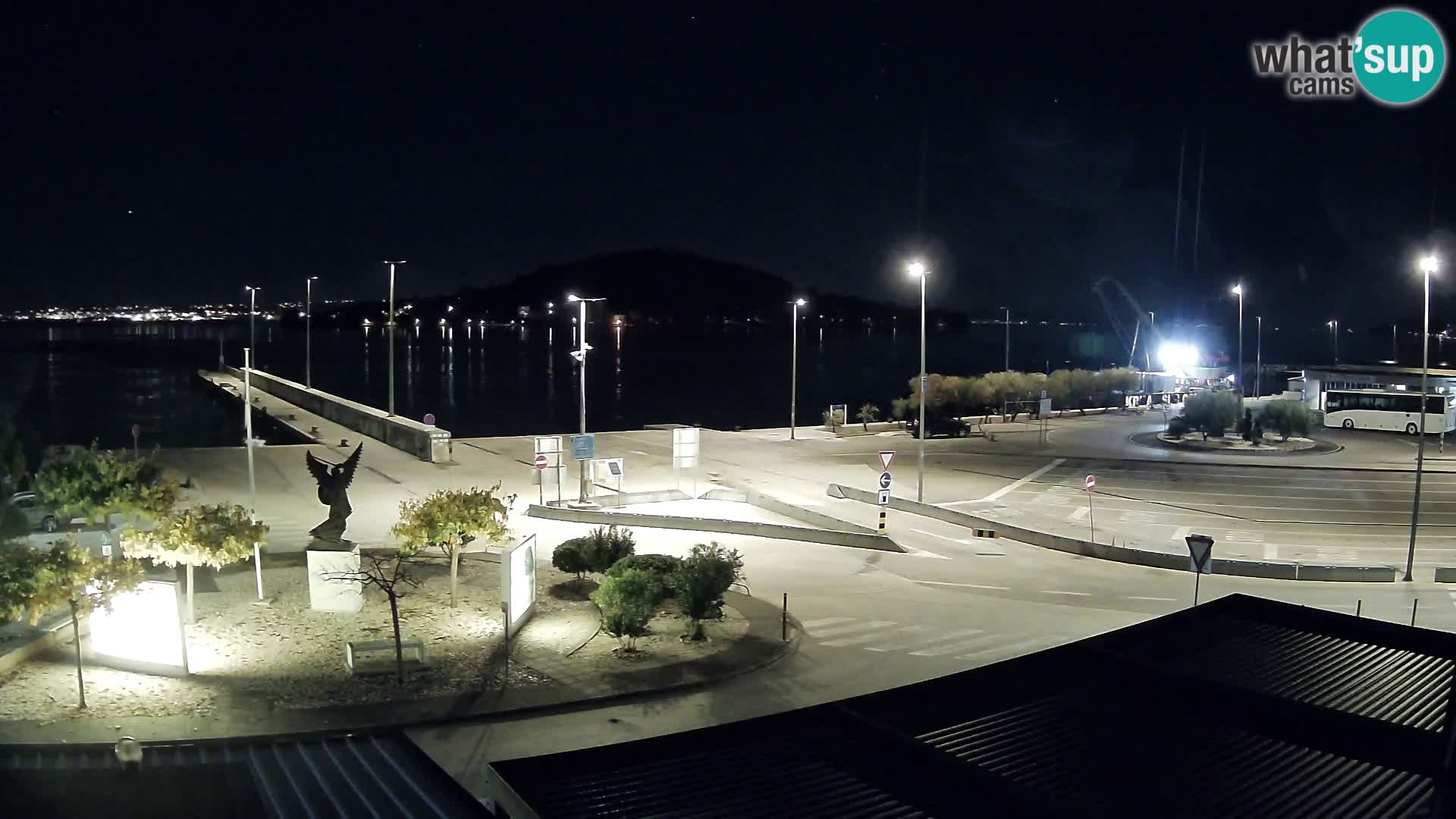 Web kamera Ugljan – Preko trajekt za Zadar