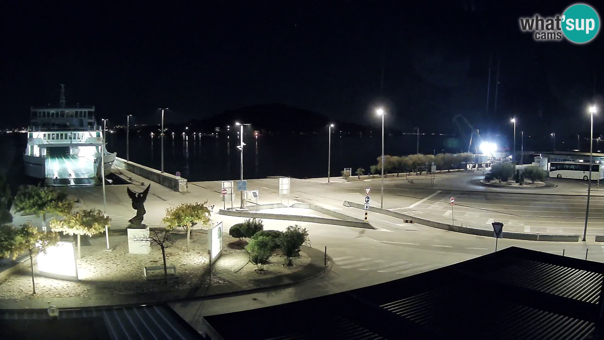 Web kamera Ugljan – Preko trajekt za Zadar