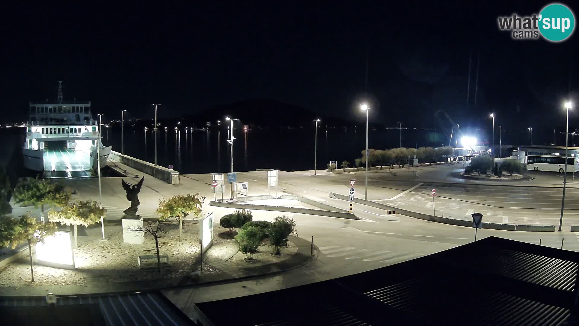 Web kamera Ugljan – Preko trajekt za Zadar