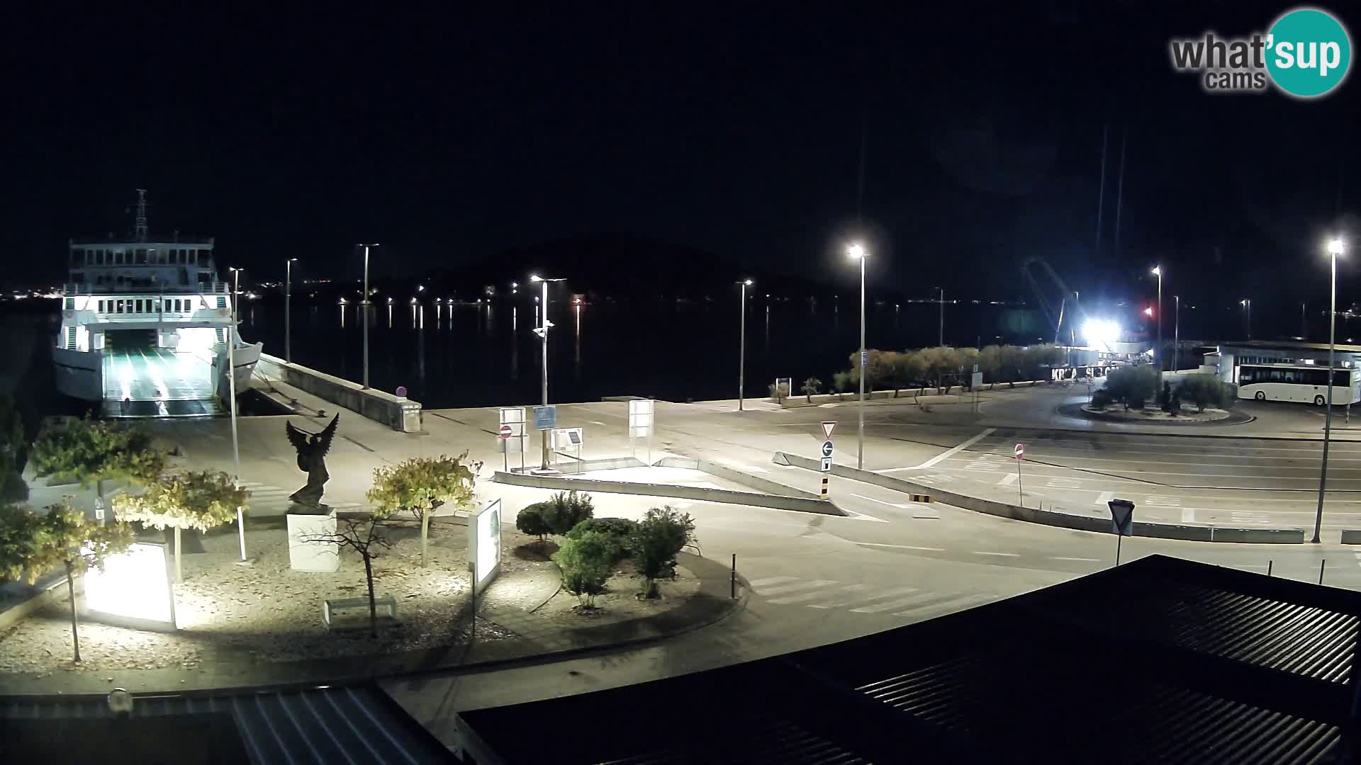 Webcam Ugliano – terminal traghetto da Preko a Zara