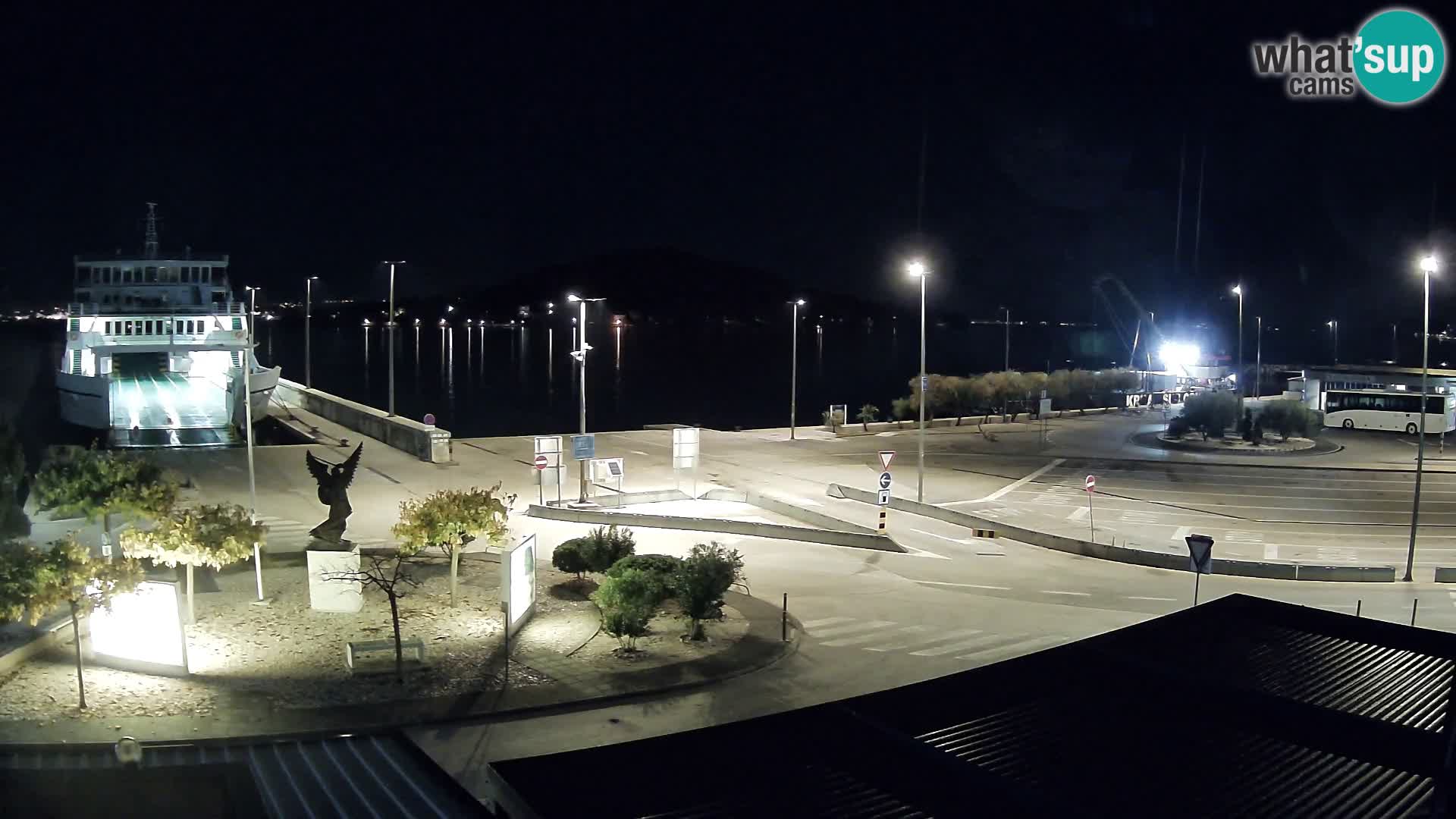 Web kamera Ugljan – Preko trajekt za Zadar