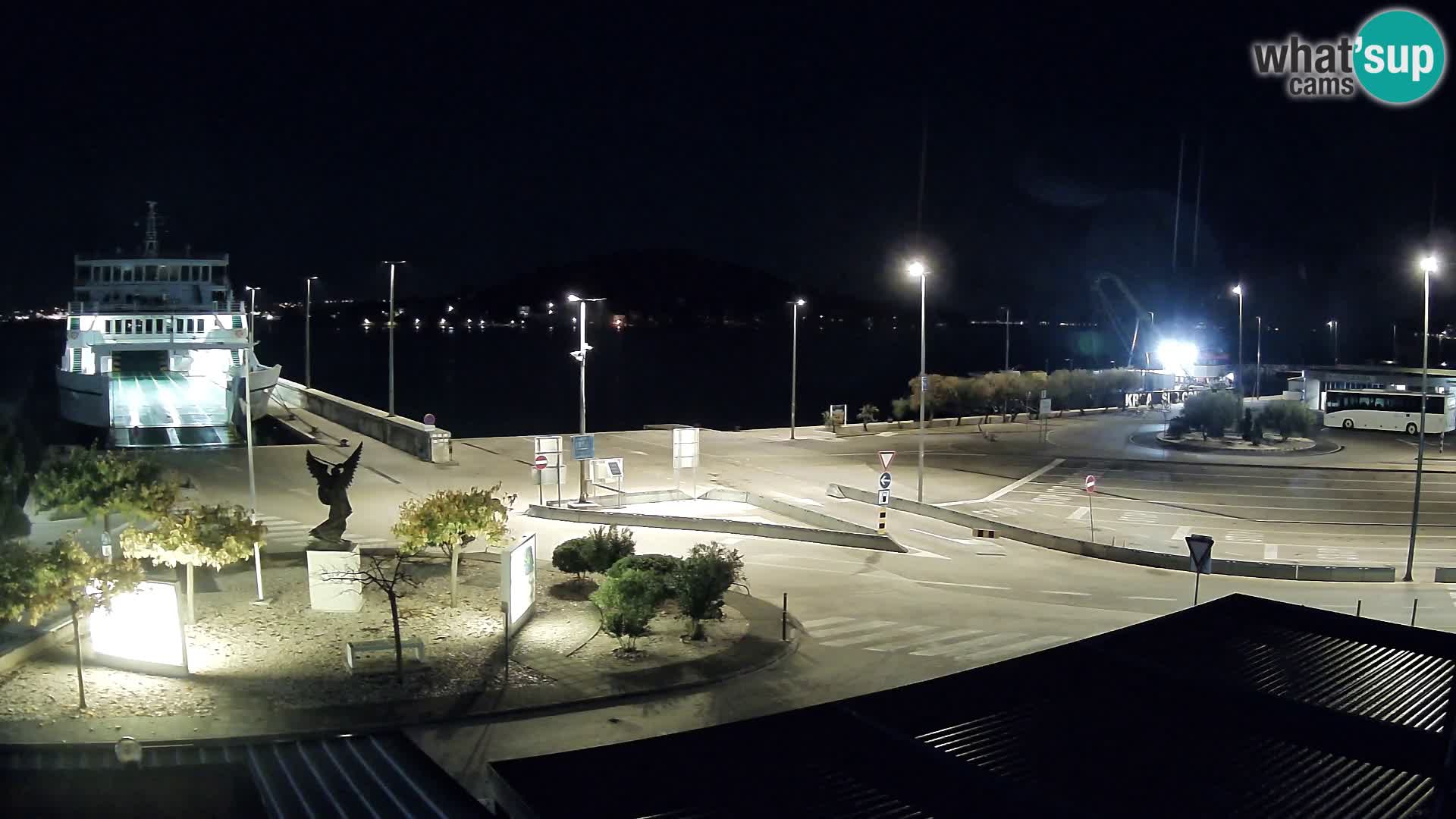 Webcam Ugljan – Preko Ferry to Zadar