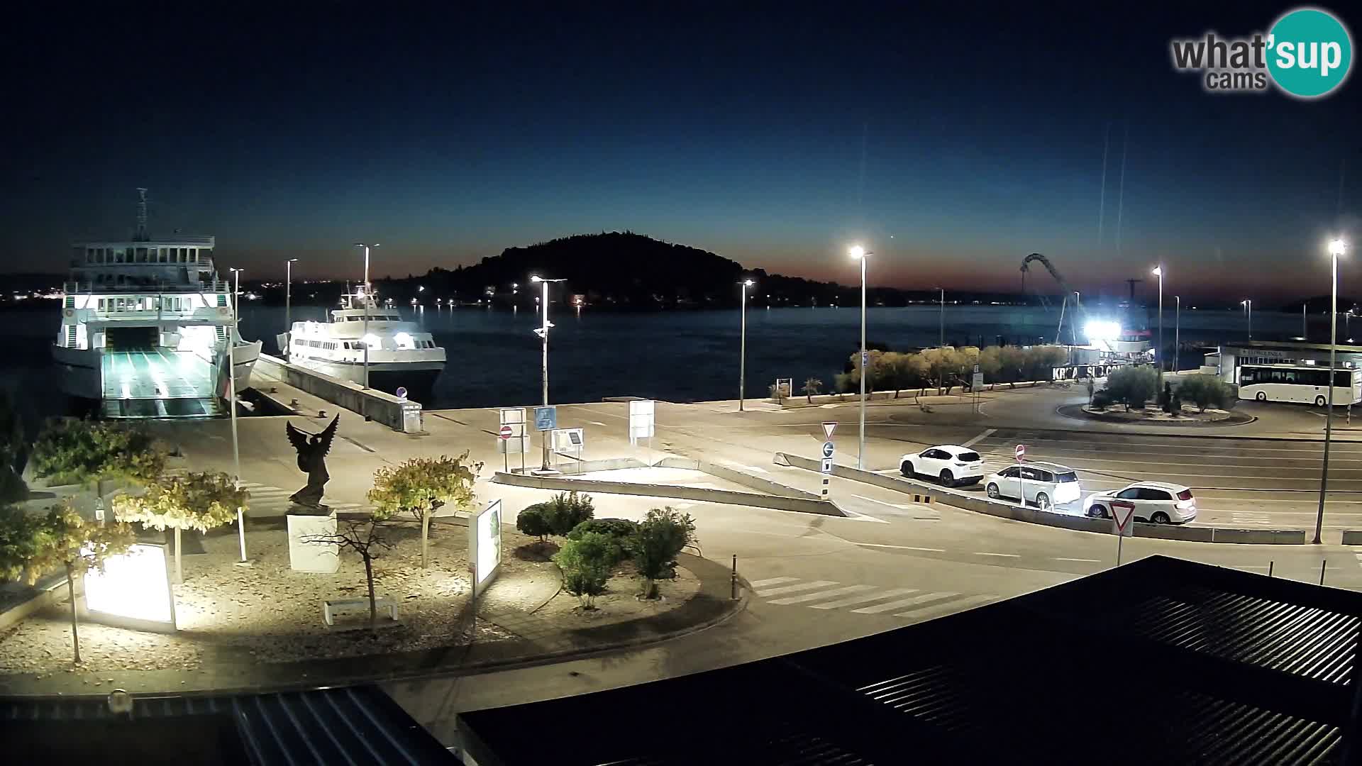 Web cam UGLJAN – Ferry de Preko à Zadar