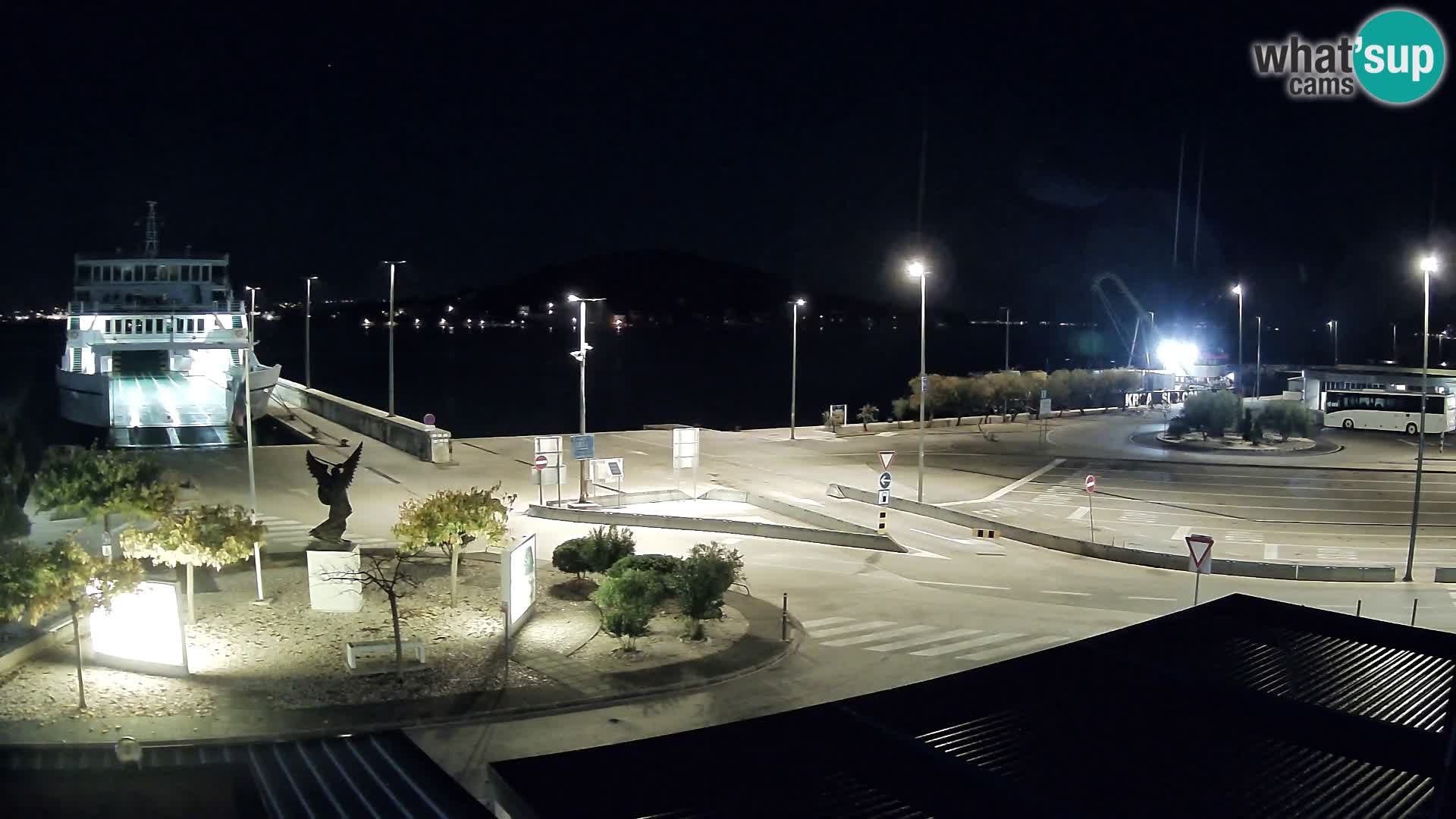 Webcam Ugljan – Preko Ferry to Zadar