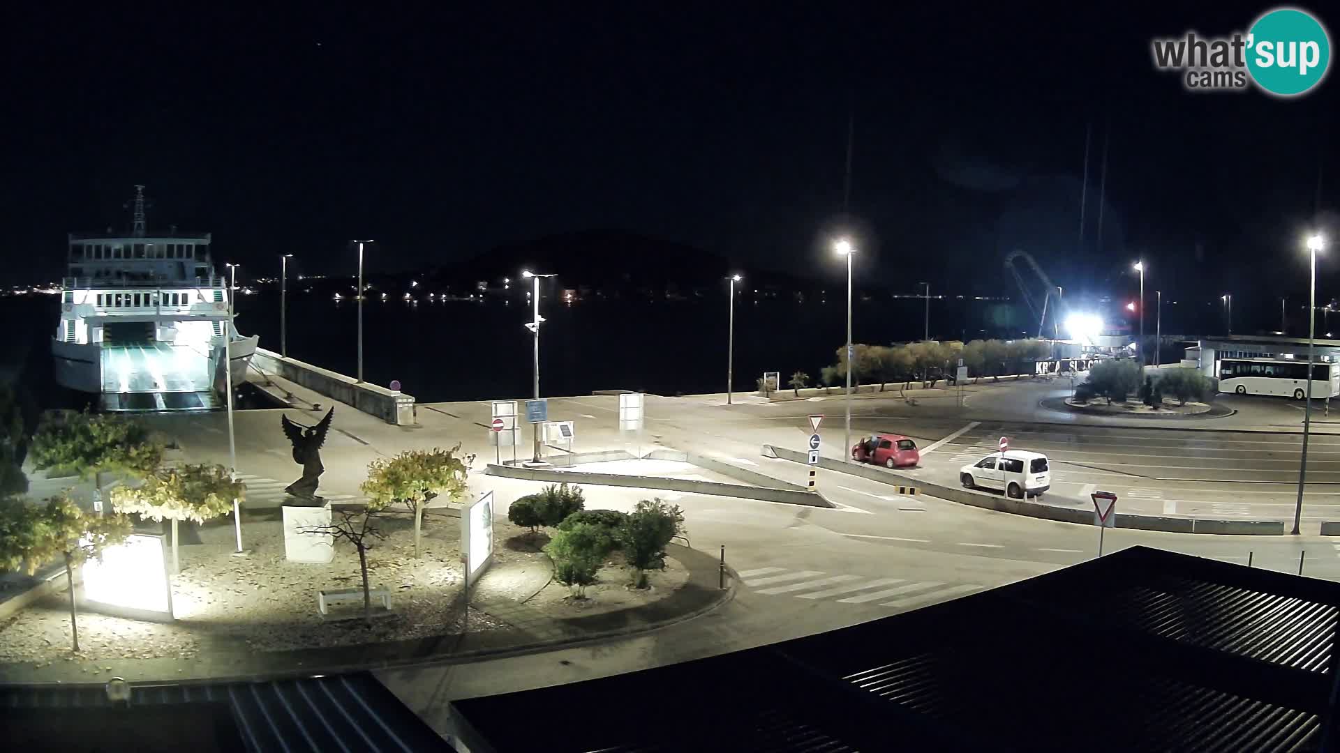 Spletna kamera Ugljan – trajekt Preko – Zadar