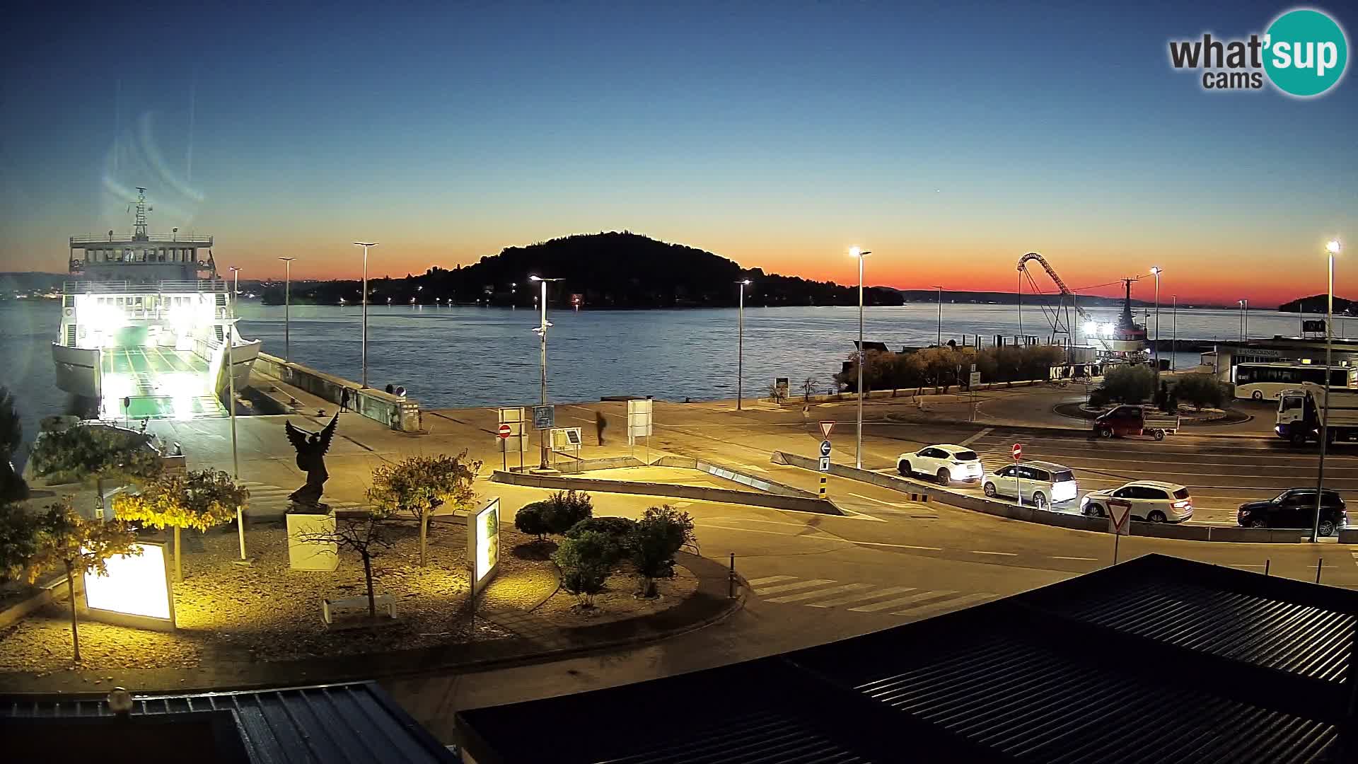 Web cam UGLJAN – Ferry de Preko à Zadar