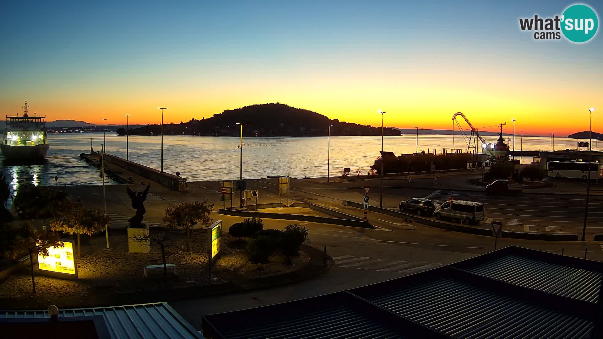 Web cam UGLJAN – Ferry de Preko à Zadar