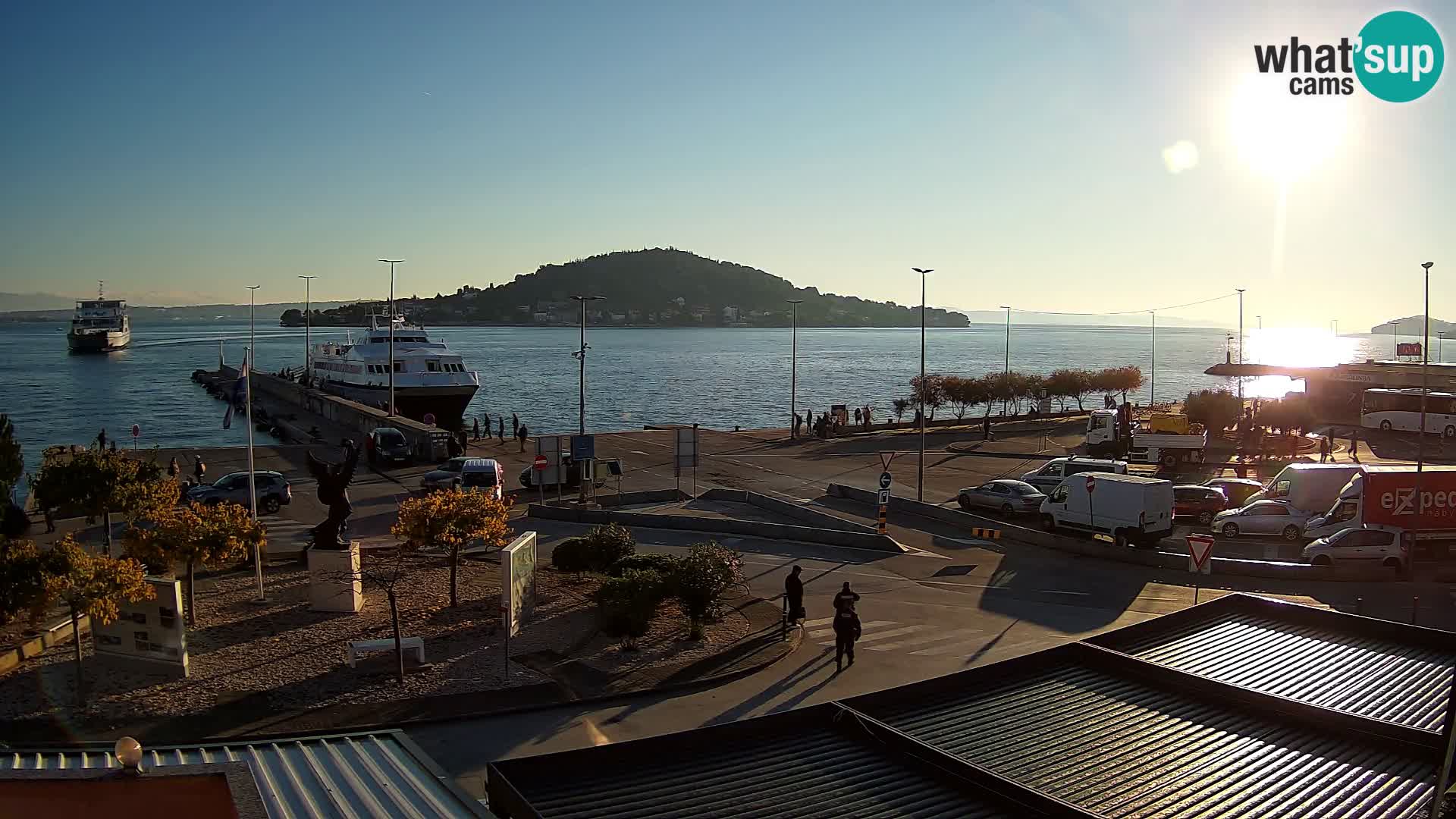 Web cam UGLJAN – Ferry de Preko à Zadar