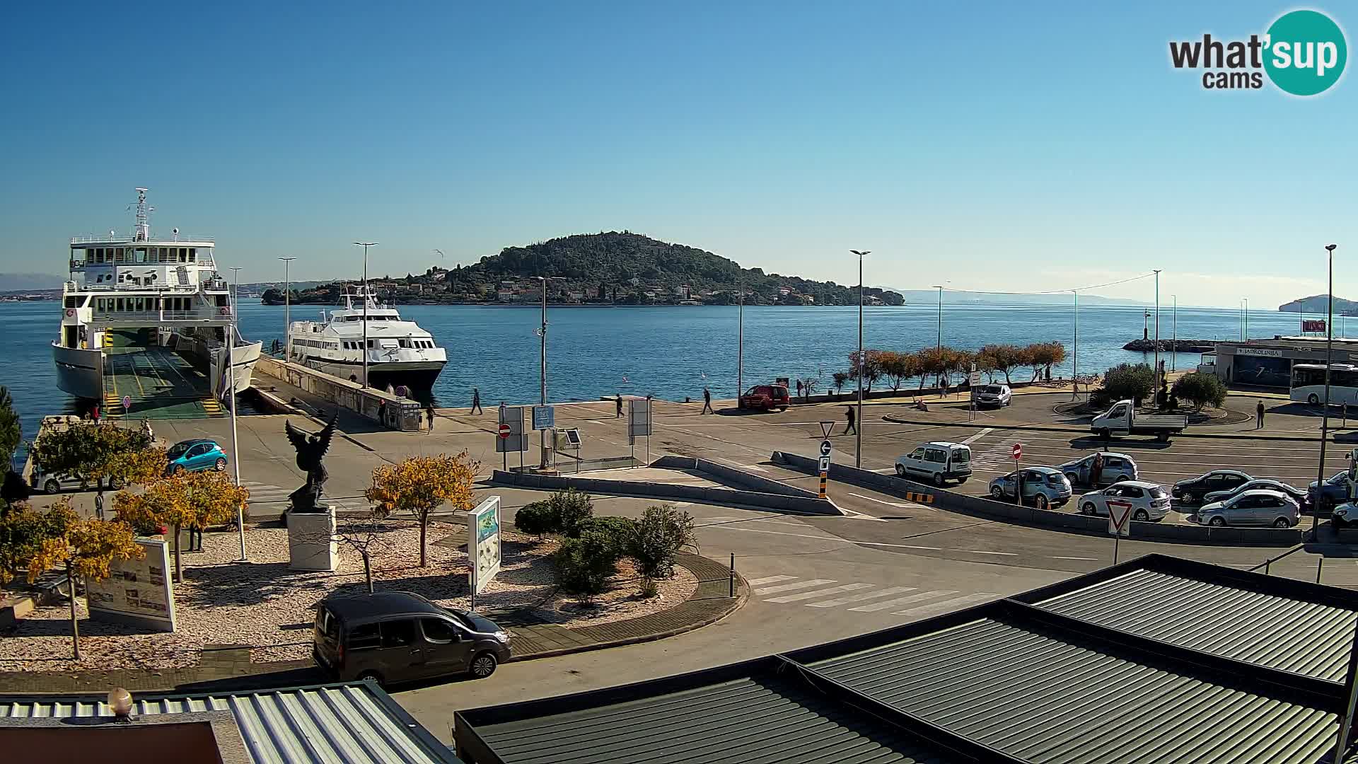 UGLJAN Webcam – Preko-Fähre nach Zadar
