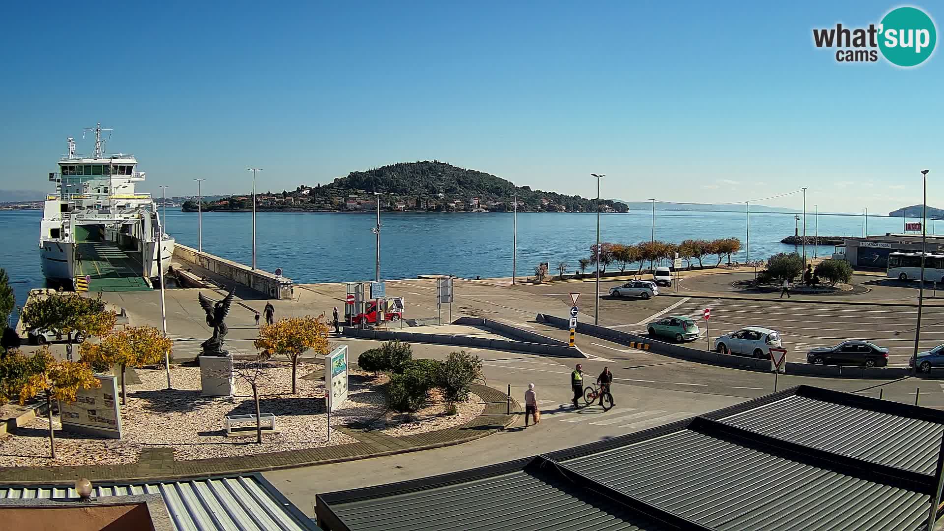 UGLJAN Webcam – Preko-Fähre nach Zadar