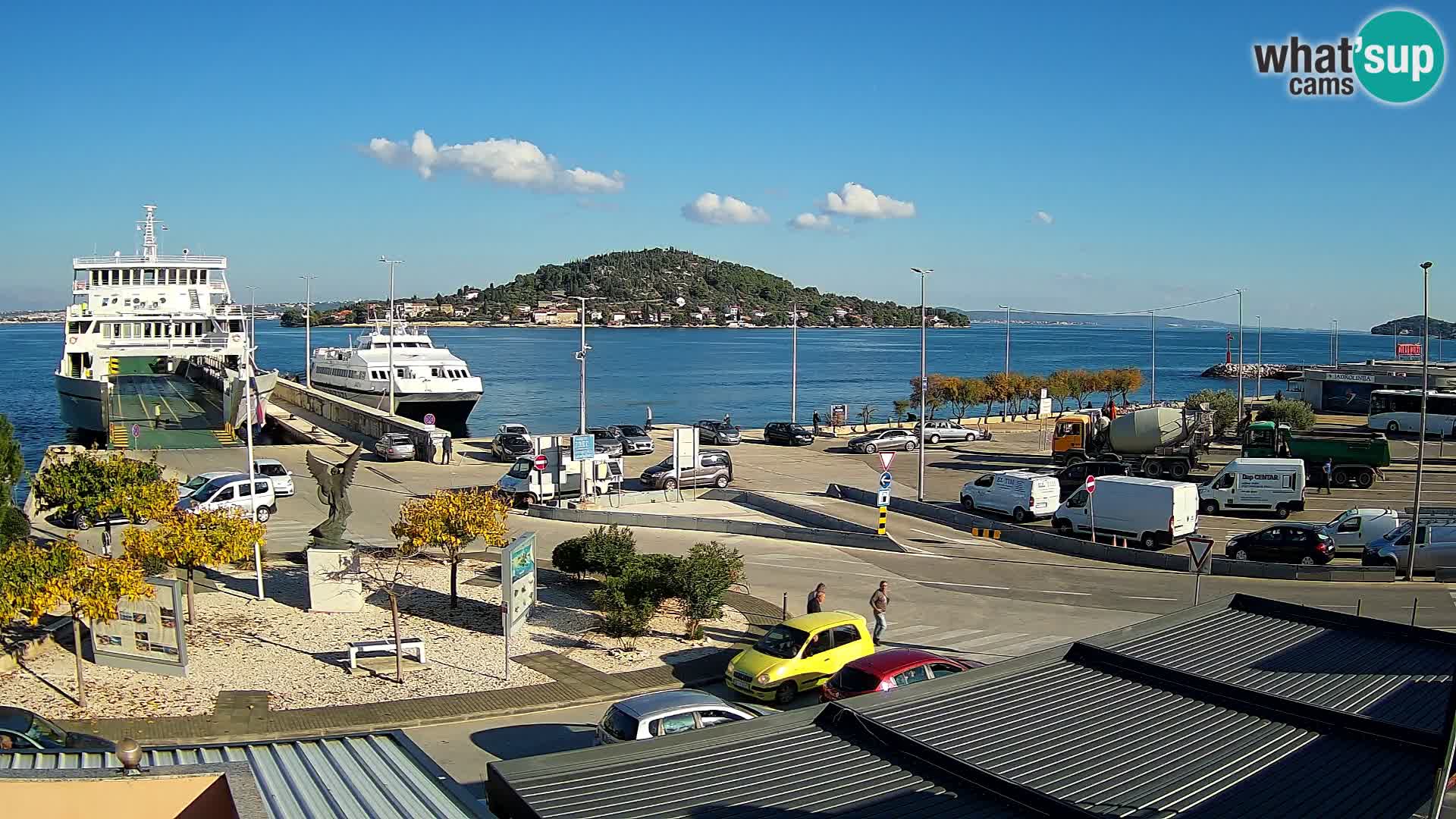 UGLJAN Webcam – Preko-Fähre nach Zadar