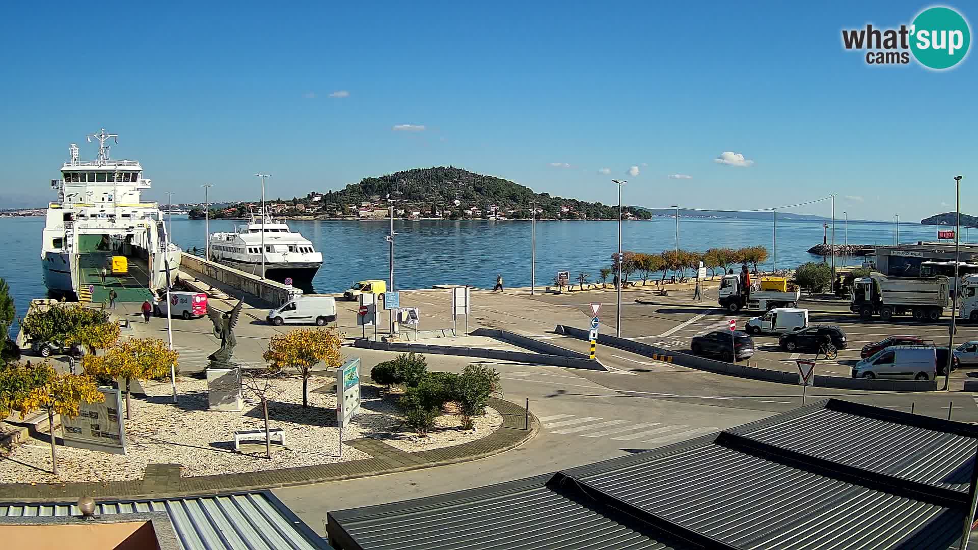 UGLJAN Webcam – Preko-Fähre nach Zadar