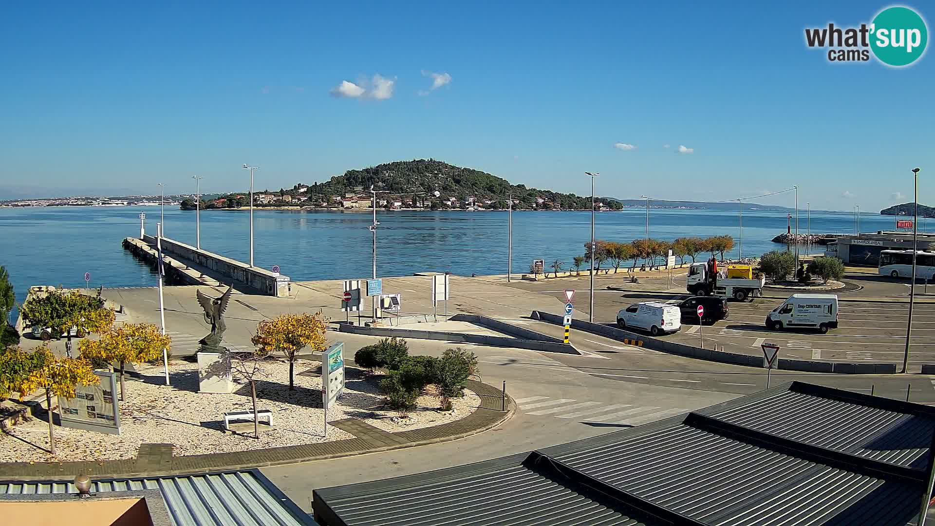 Cámara web UGLJAN – Transportar de Preko a Zadar