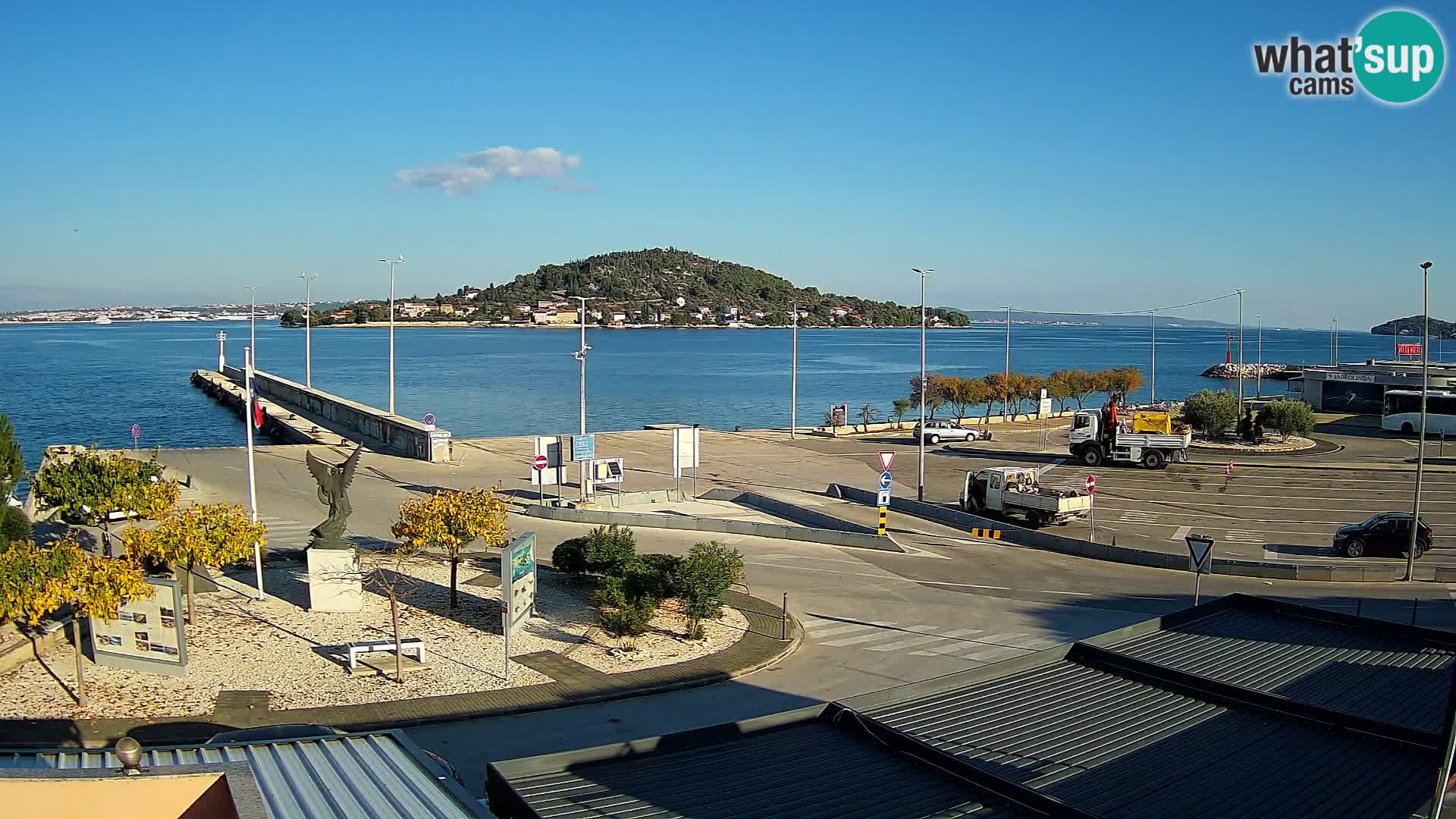 Cámara web UGLJAN – Transportar de Preko a Zadar