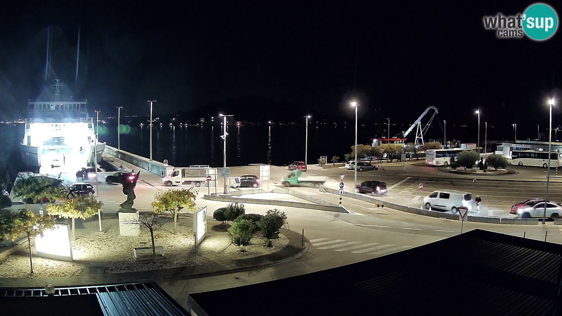 Webcam Ugljan – Preko Ferry to Zadar