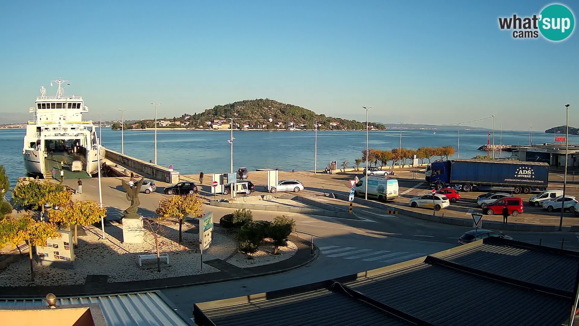 UGLJAN Webcam – Preko-Fähre nach Zadar