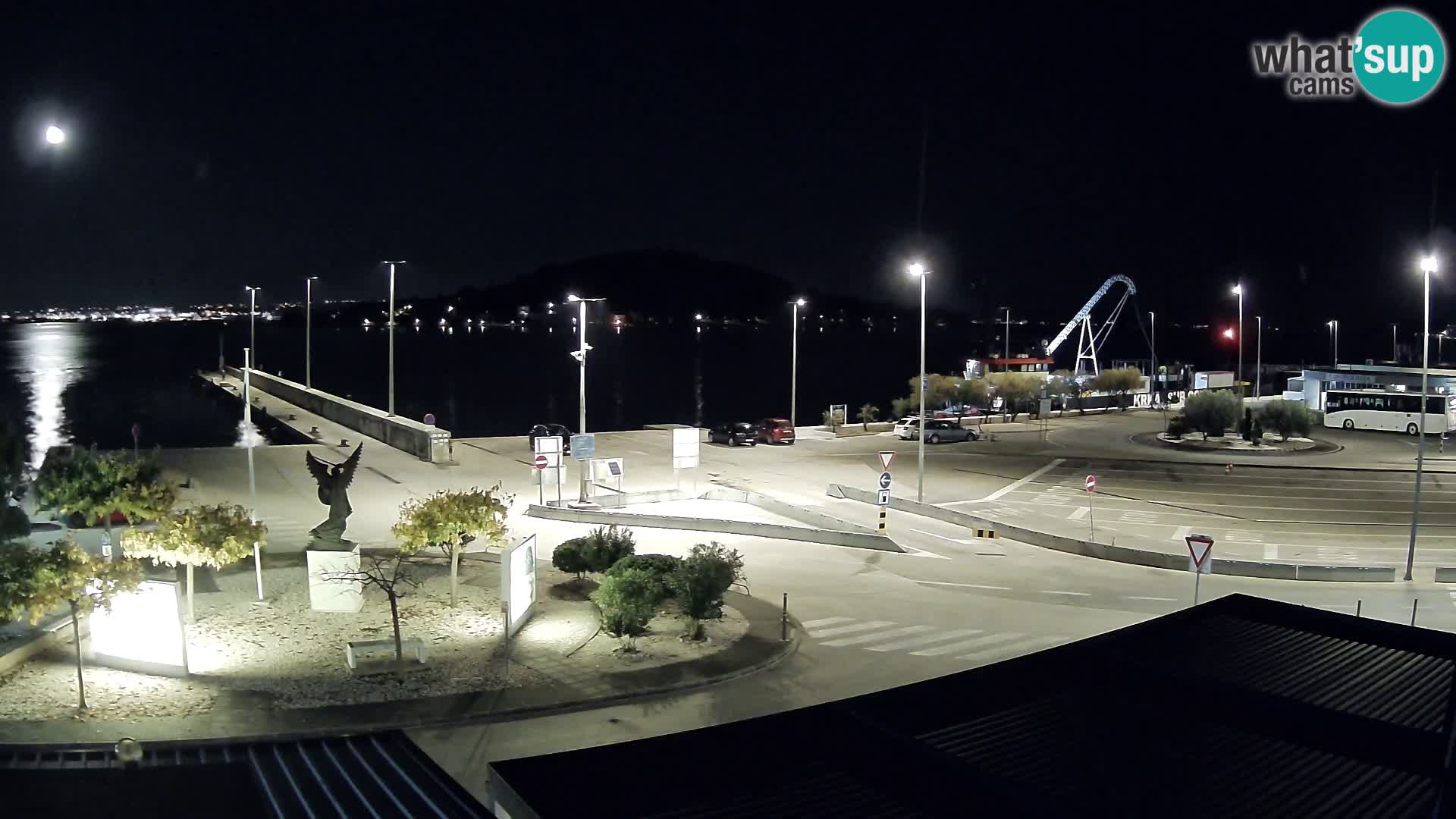 Webcam Ugliano – terminal traghetto da Preko a Zara