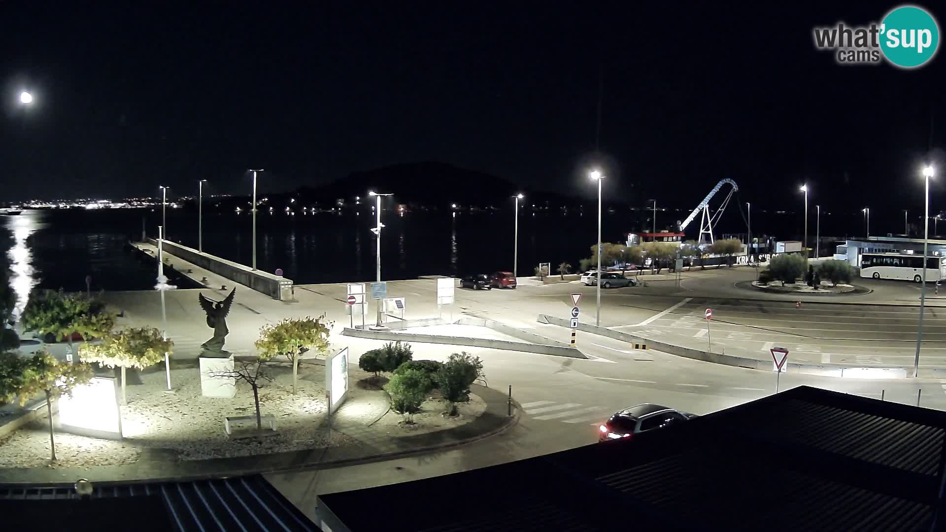 Webcam Ugliano – terminal traghetto da Preko a Zara