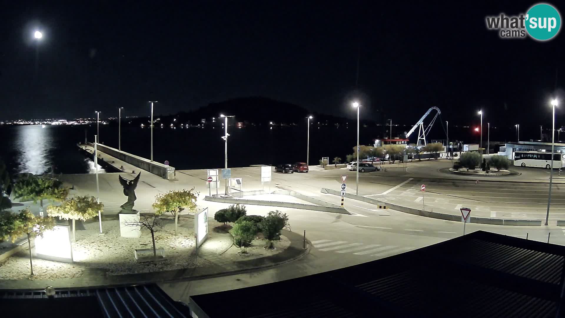 Spletna kamera Ugljan – trajekt Preko – Zadar