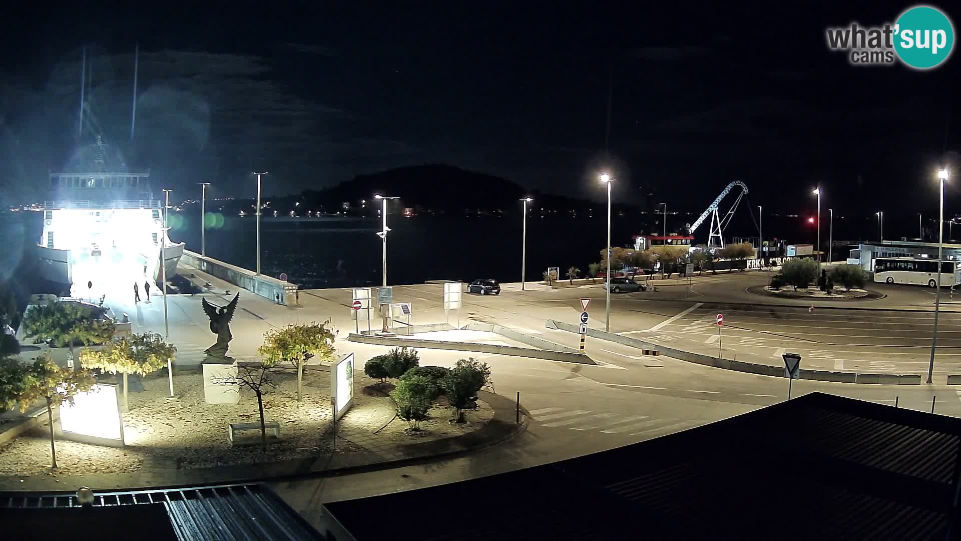 Webcam Ugljan – Preko Ferry to Zadar