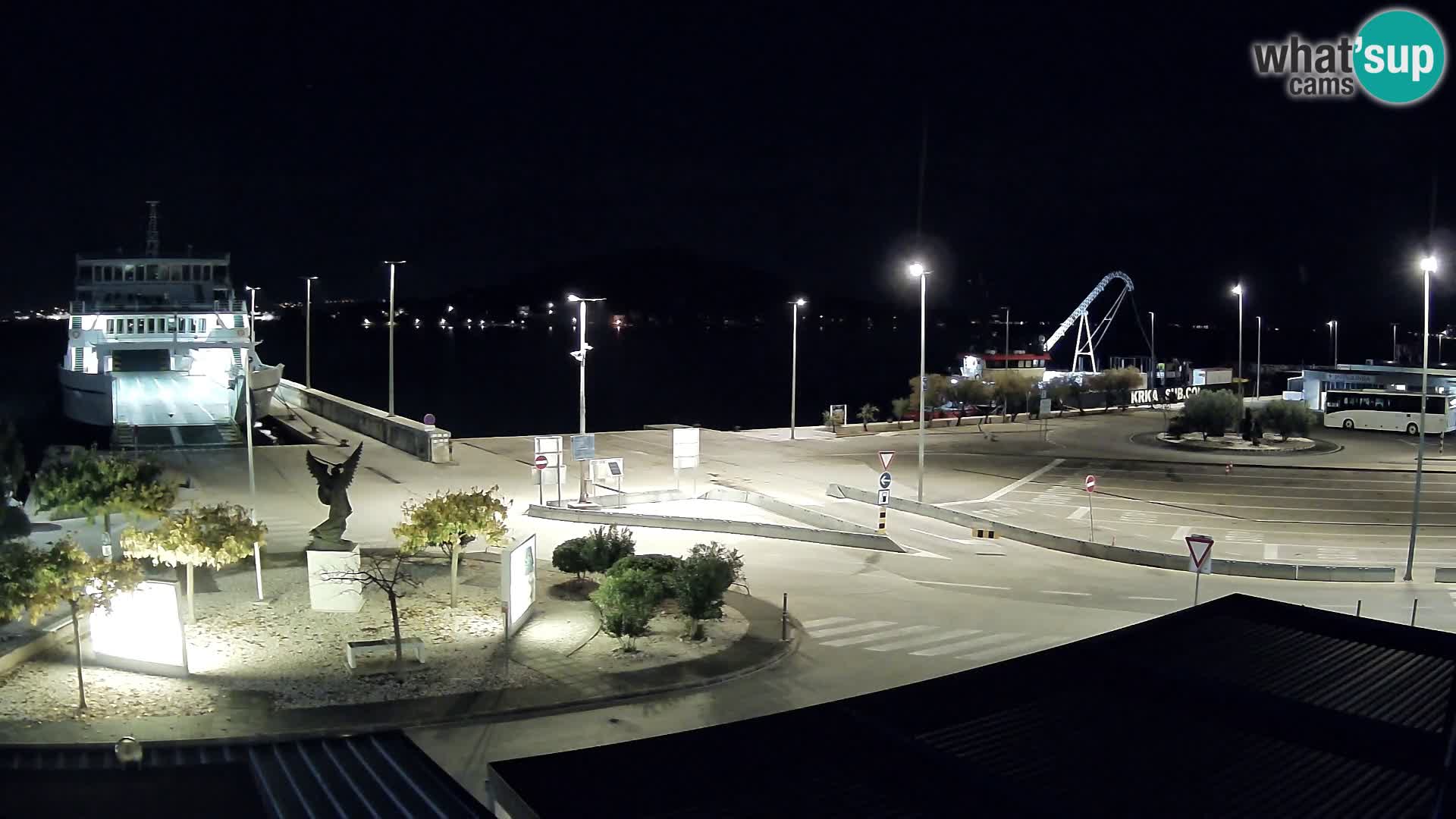 Spletna kamera Ugljan – trajekt Preko – Zadar
