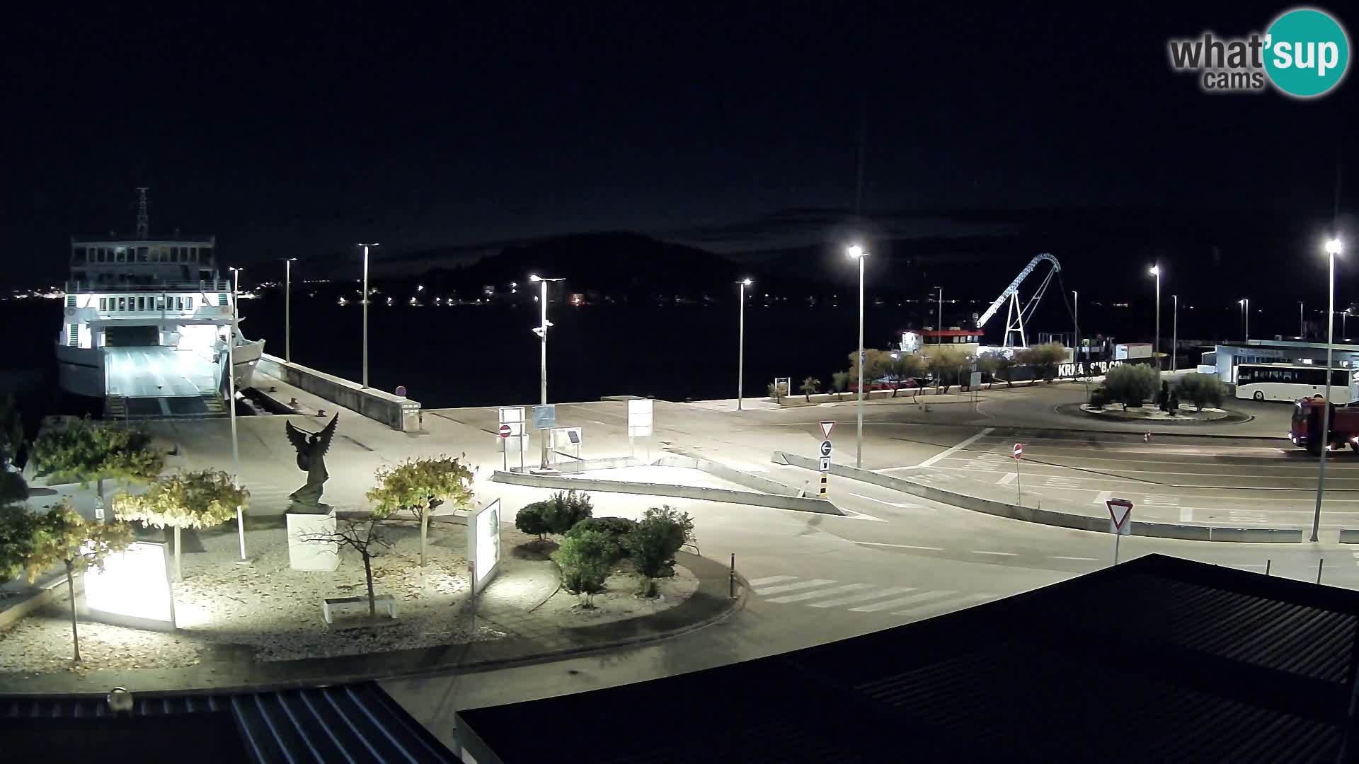 Spletna kamera Ugljan – trajekt Preko – Zadar