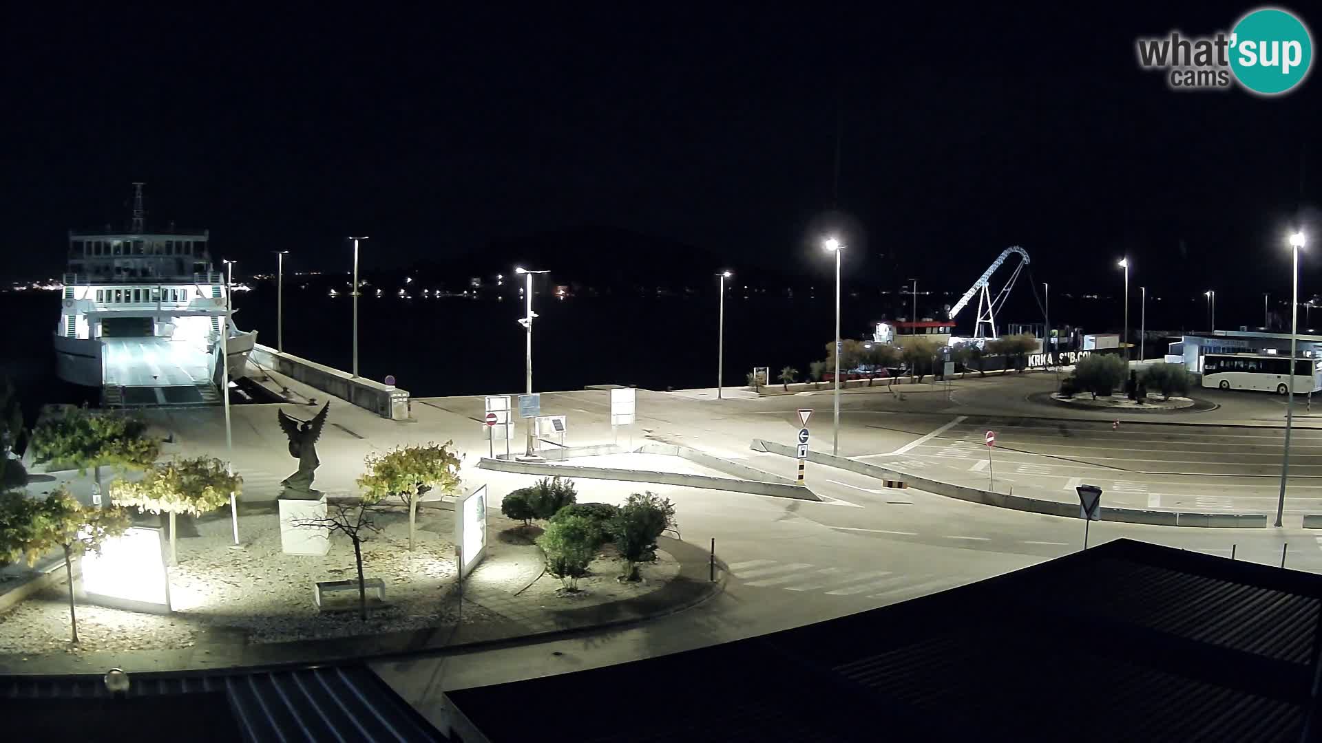 Web kamera Ugljan – Preko trajekt za Zadar