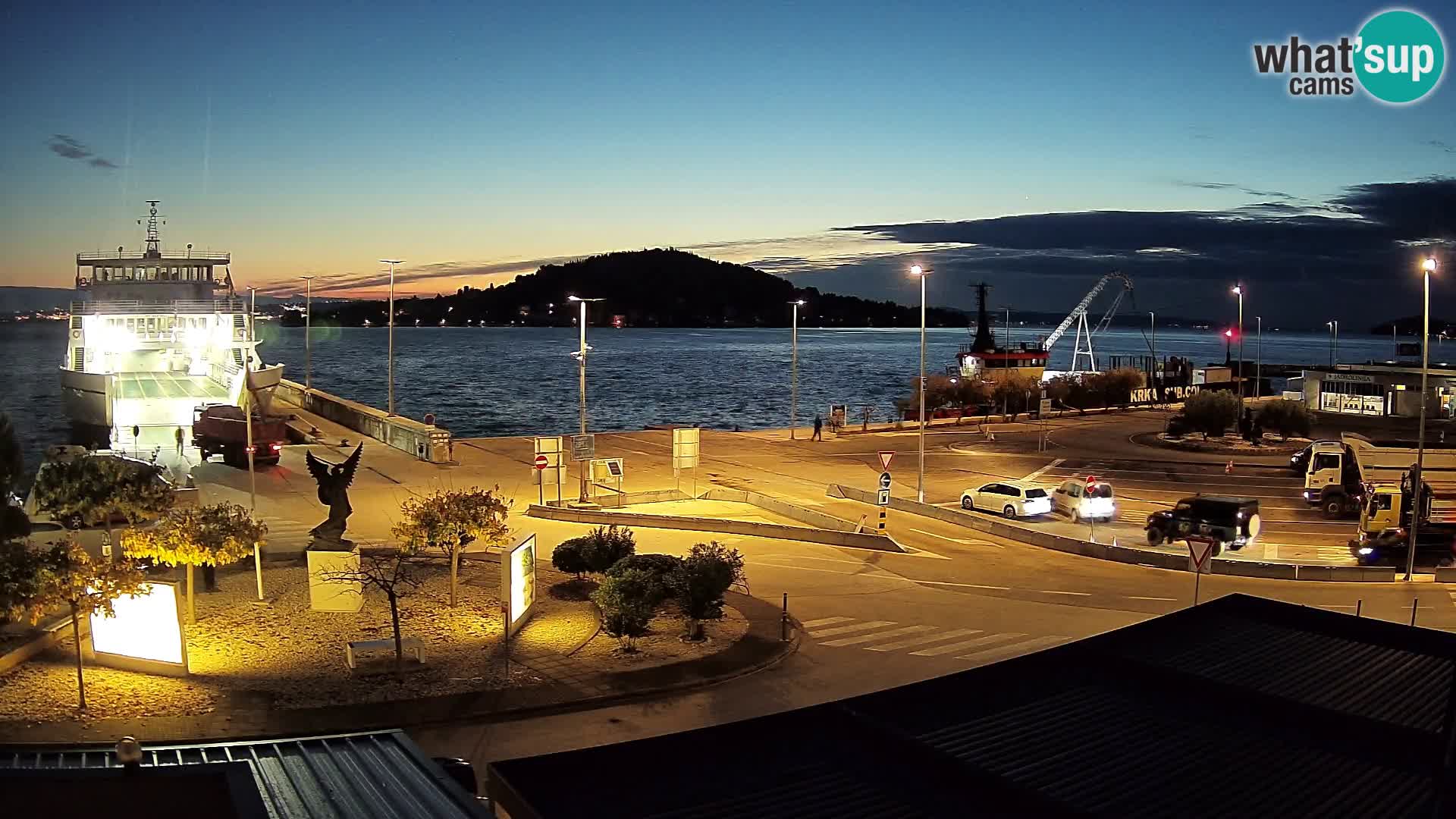 Cámara web UGLJAN – Transportar de Preko a Zadar