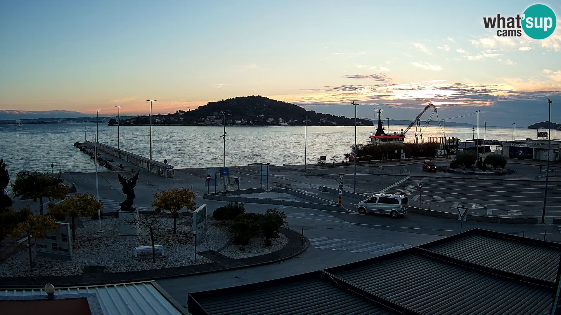 Cámara web UGLJAN – Transportar de Preko a Zadar