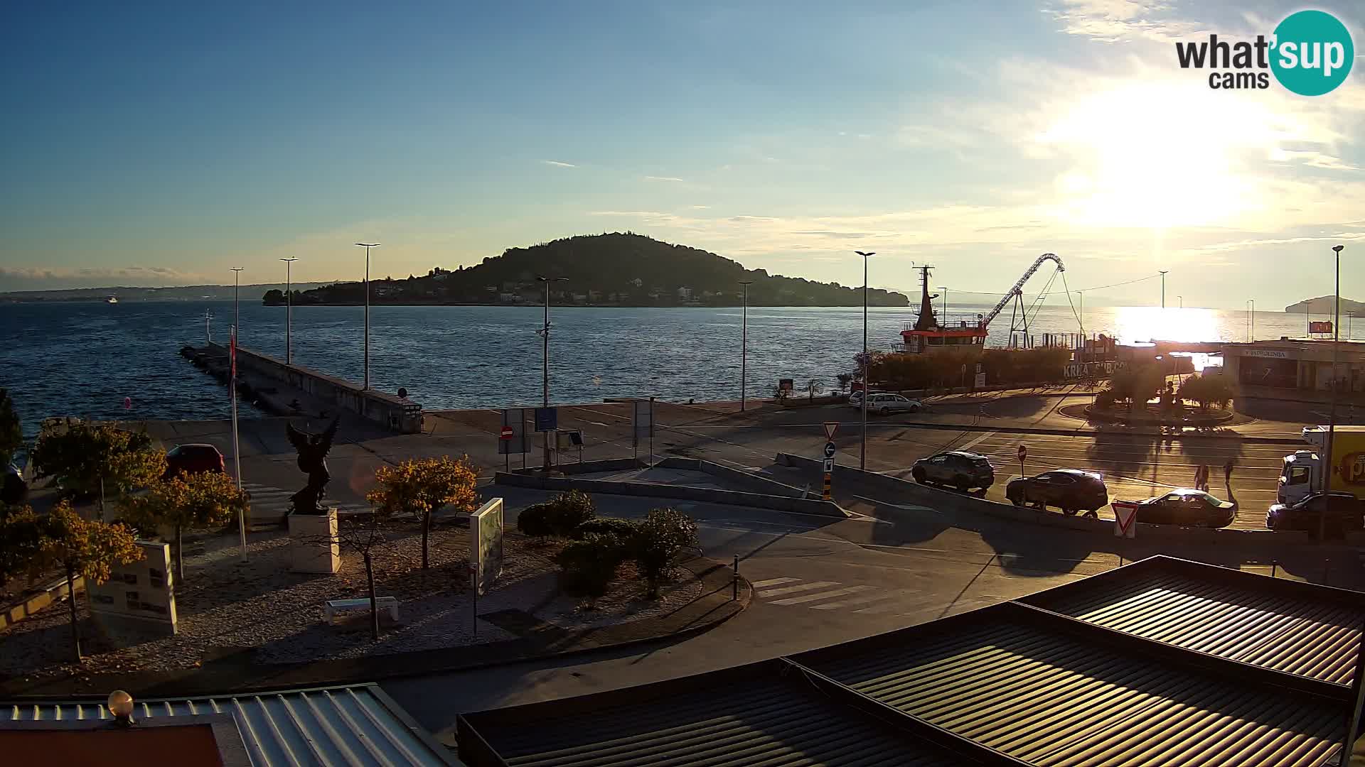 Web cam UGLJAN – Ferry de Preko à Zadar
