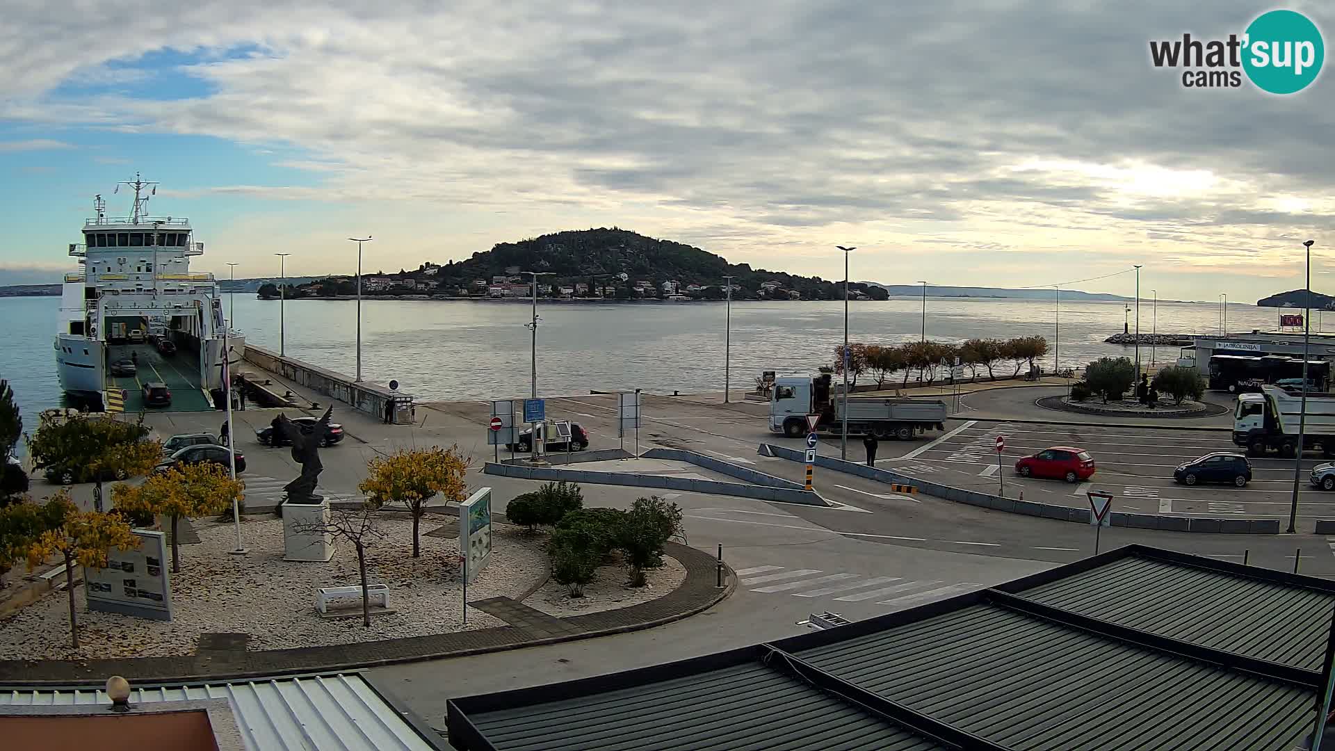 Cámara web UGLJAN – Transportar de Preko a Zadar