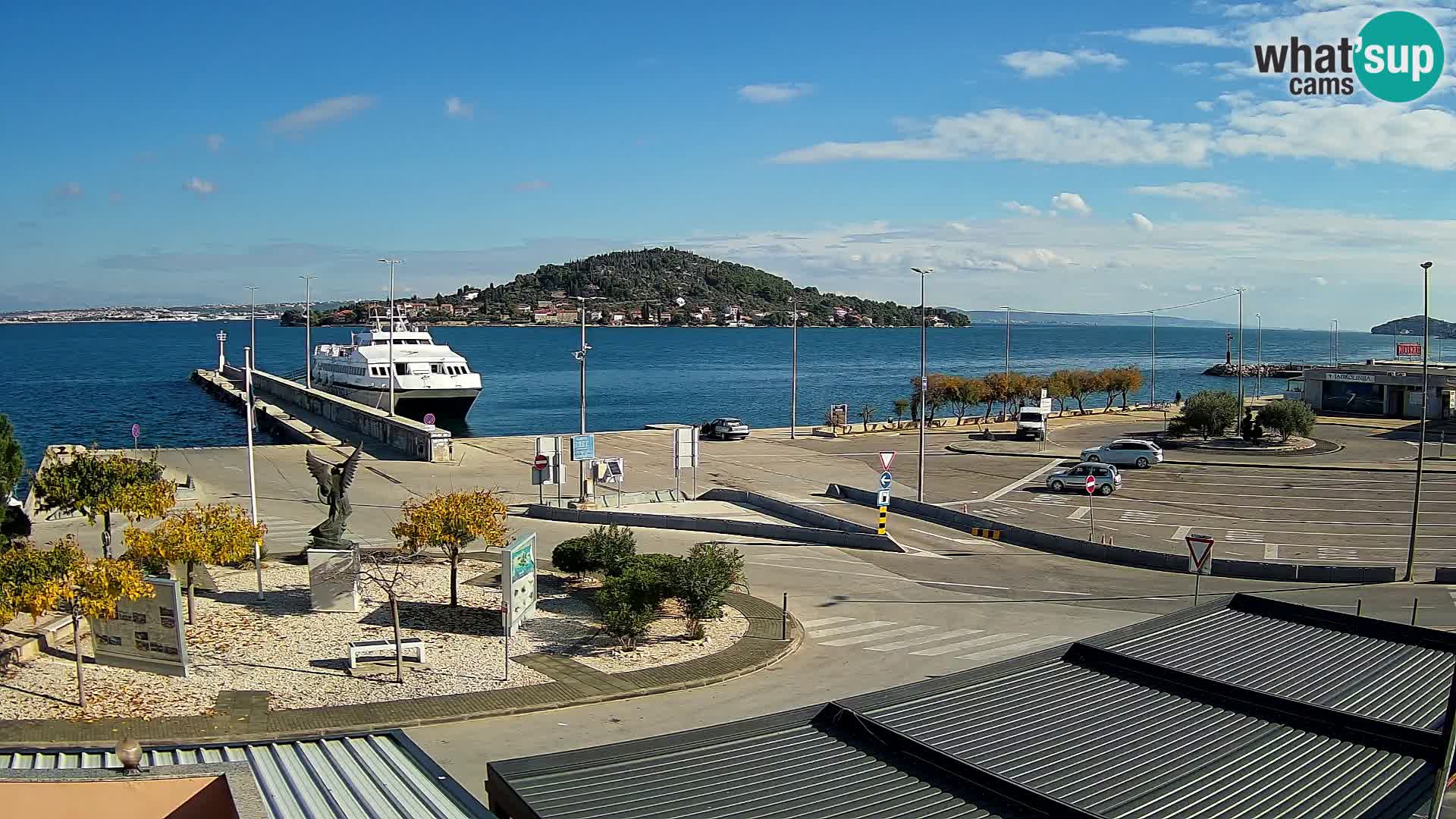 Web cam UGLJAN – Ferry de Preko à Zadar